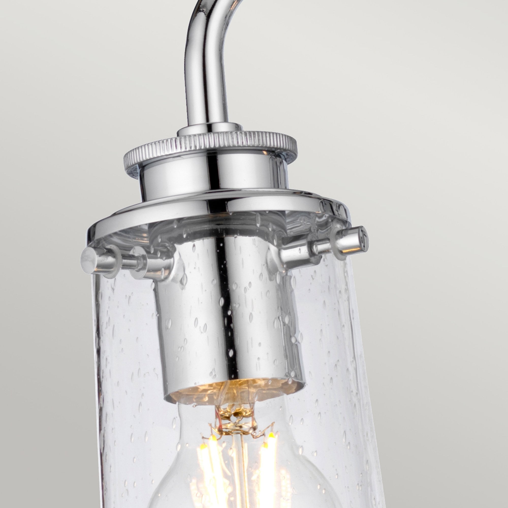 Quintiesse Braelyn 3 Light Bathroom Wall Light - Polished Chrome