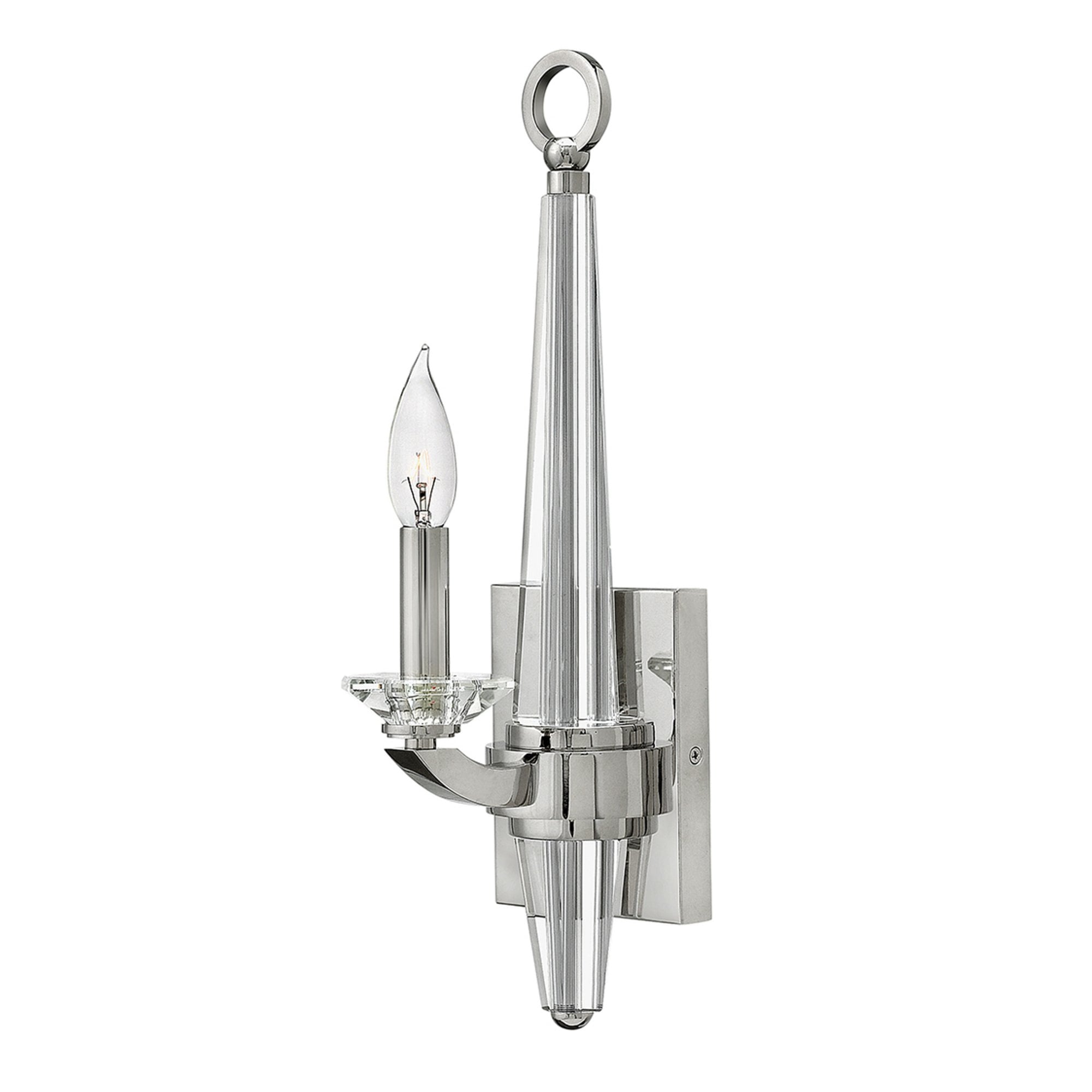 Quintiesse Ascher Single Wall Light - Polished Nickel