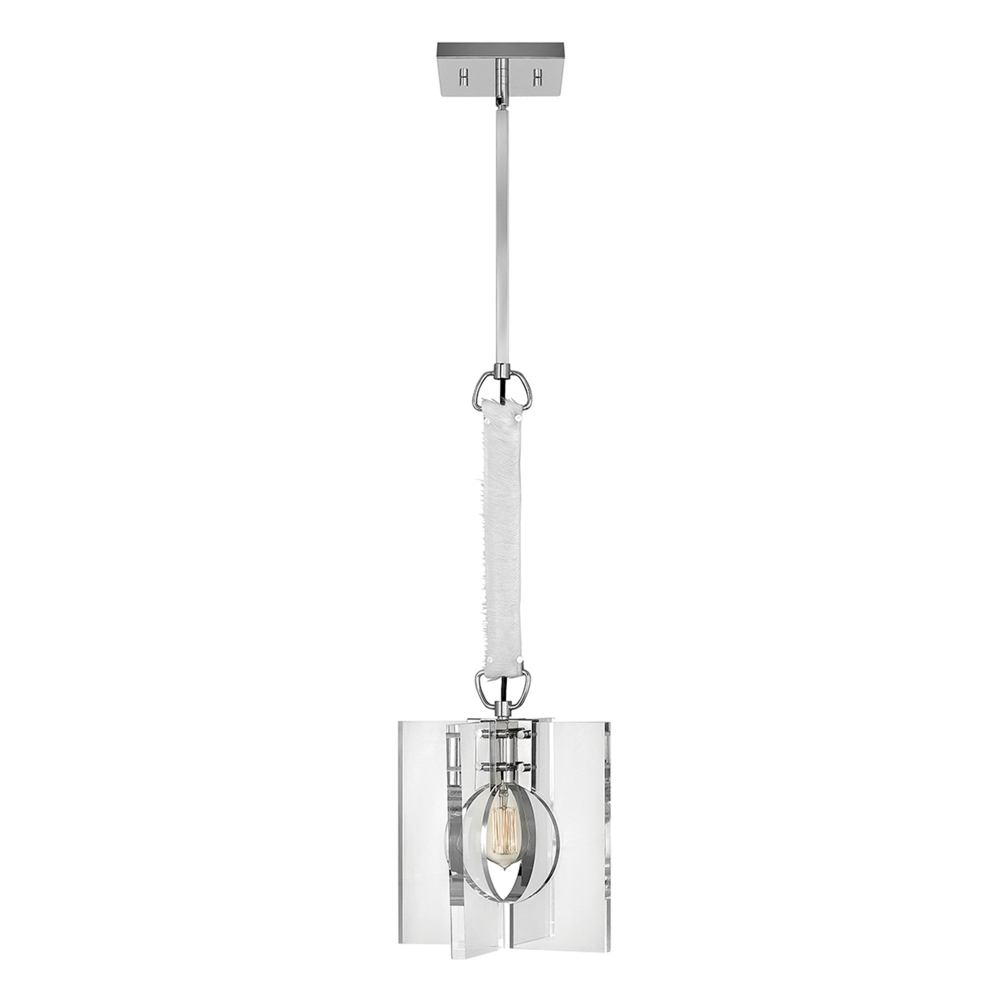 Quintiesse Ludlow Single Pendant - Polished Nickel