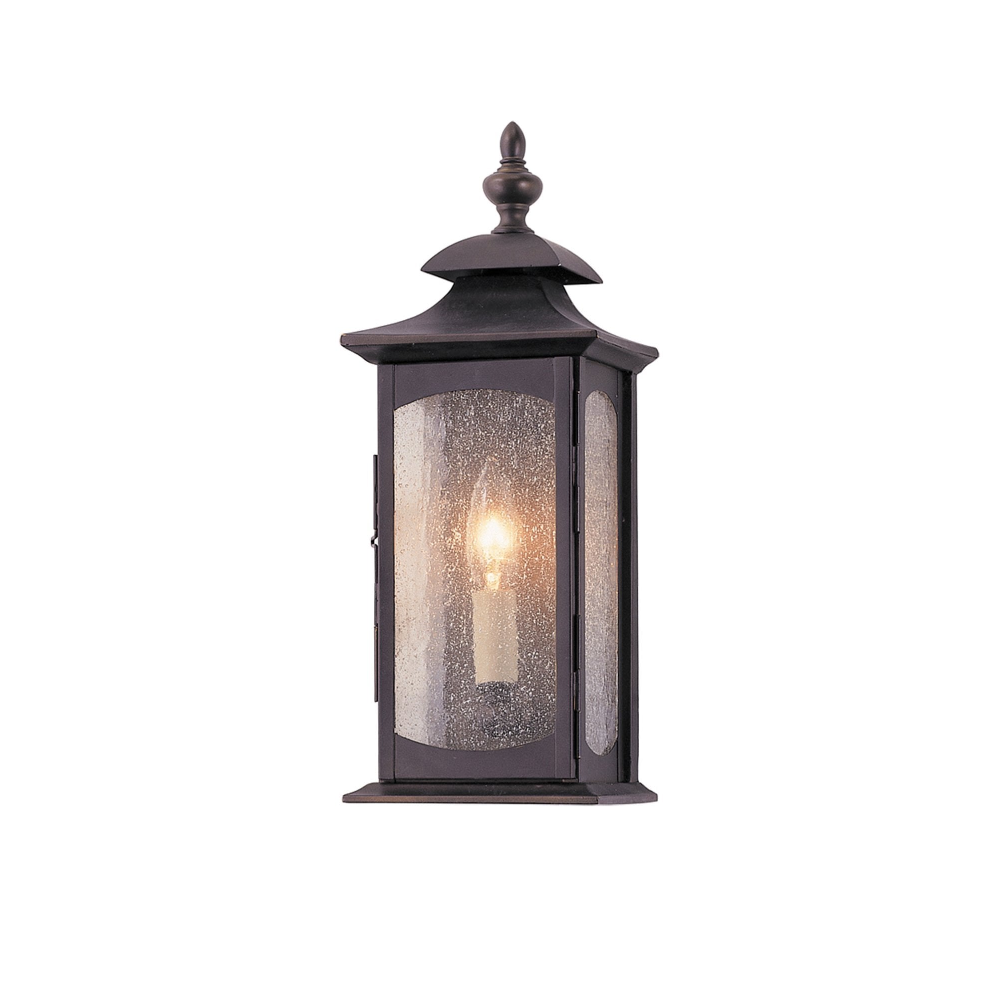 Quintiesse Market Square Single Wall Light - Oil Rubbed Bronze