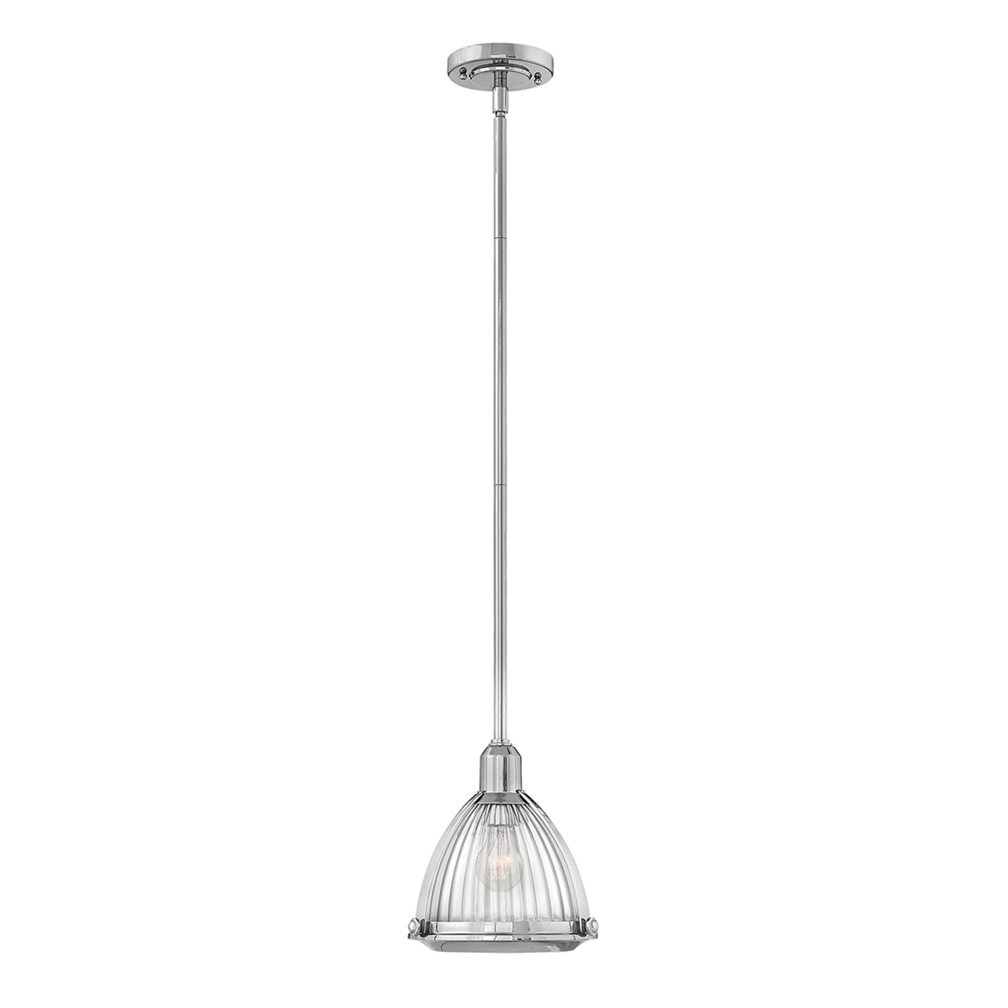 Quintiesse Elroy Single Pendant - Polished Nickel