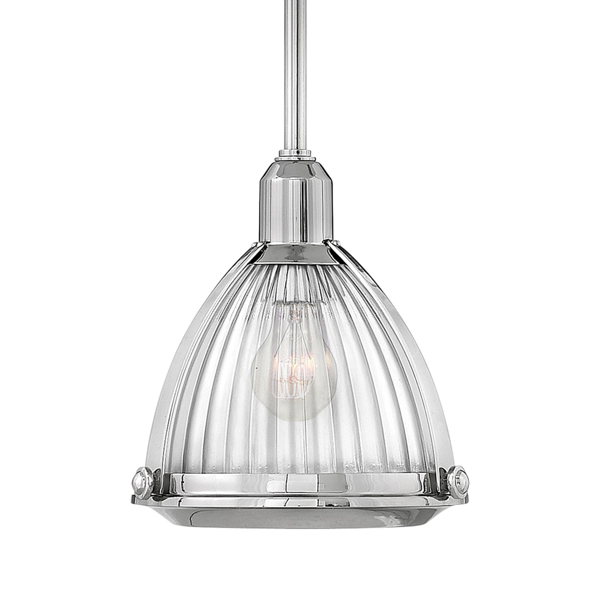 Quintiesse Elroy Single Pendant - Polished Nickel