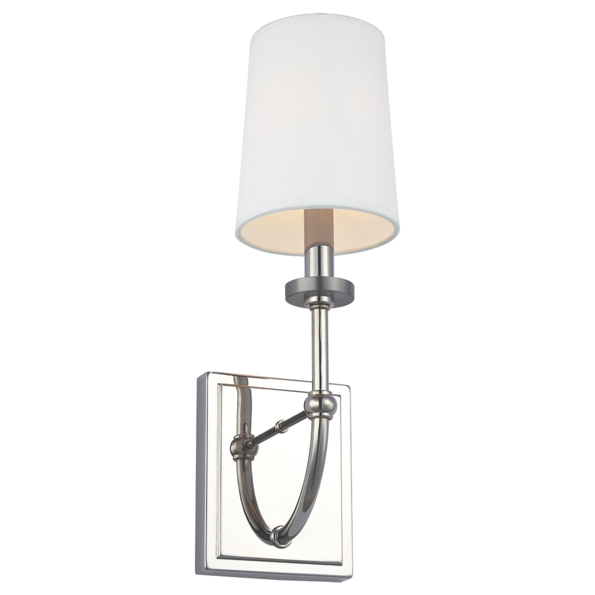 Quintiesse Felixstowe Single Bathroom Wall Light - Polished Chrome