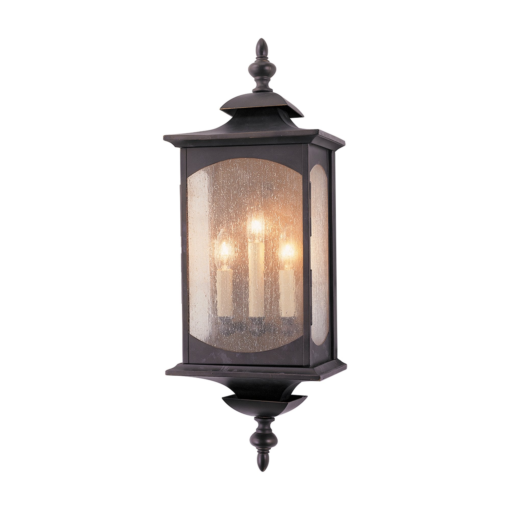 Quintiesse Market Square 3 Light Wall Light - Oil Rubbed Bronze