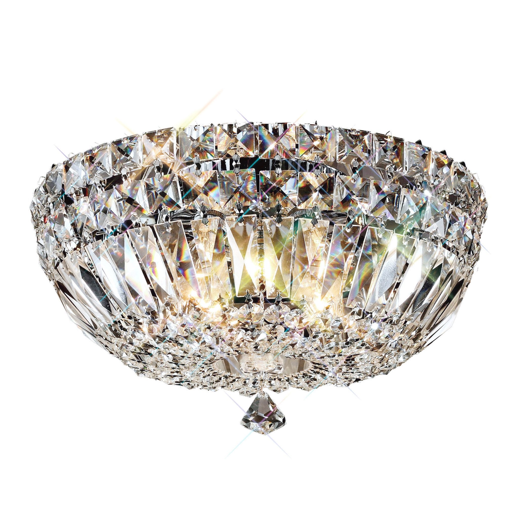 Diyas IL31482 Georgina Ceiling 5 Light Polished Chrome/Crystal