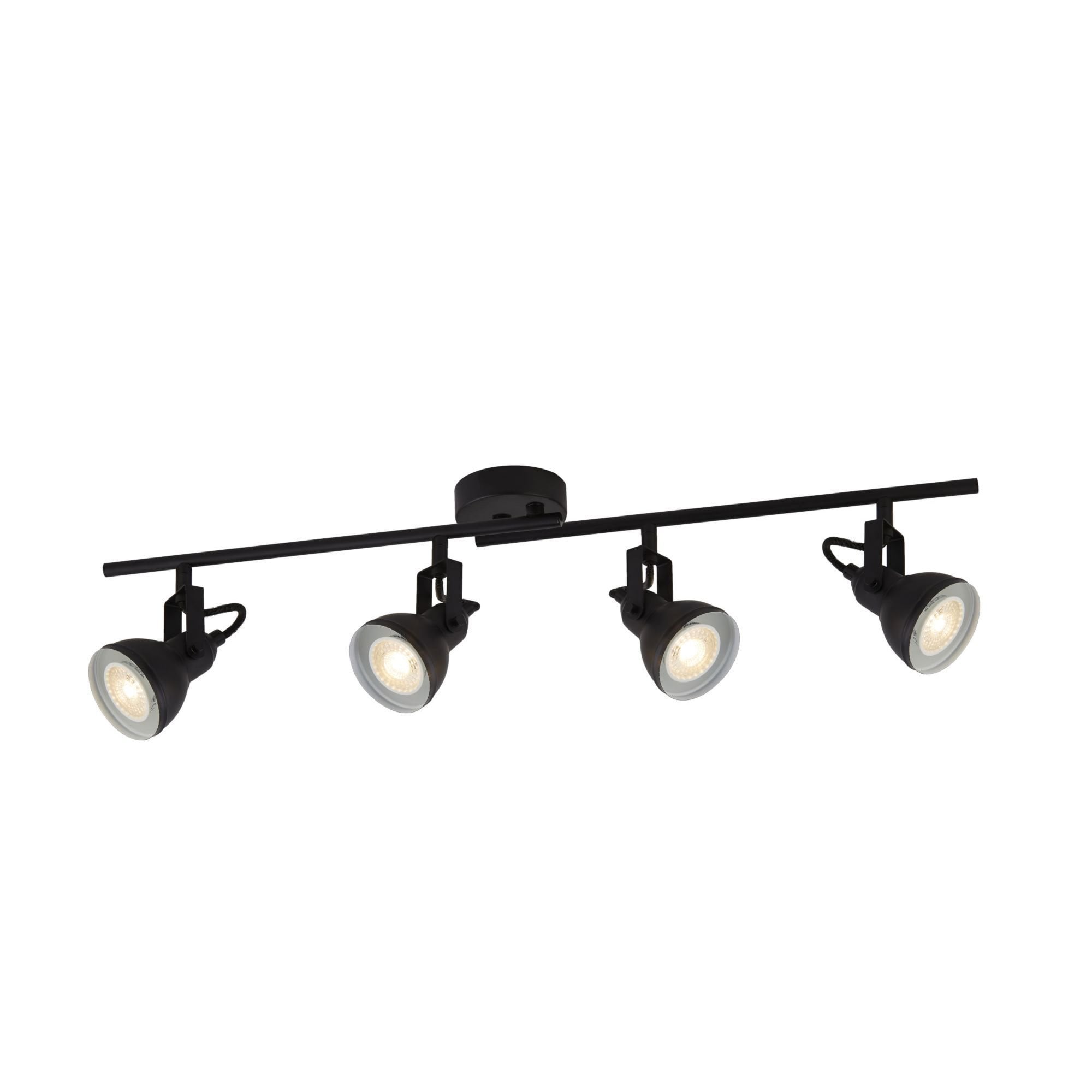 Searchlight Fielding 4 Light Spotlight Bar - Black