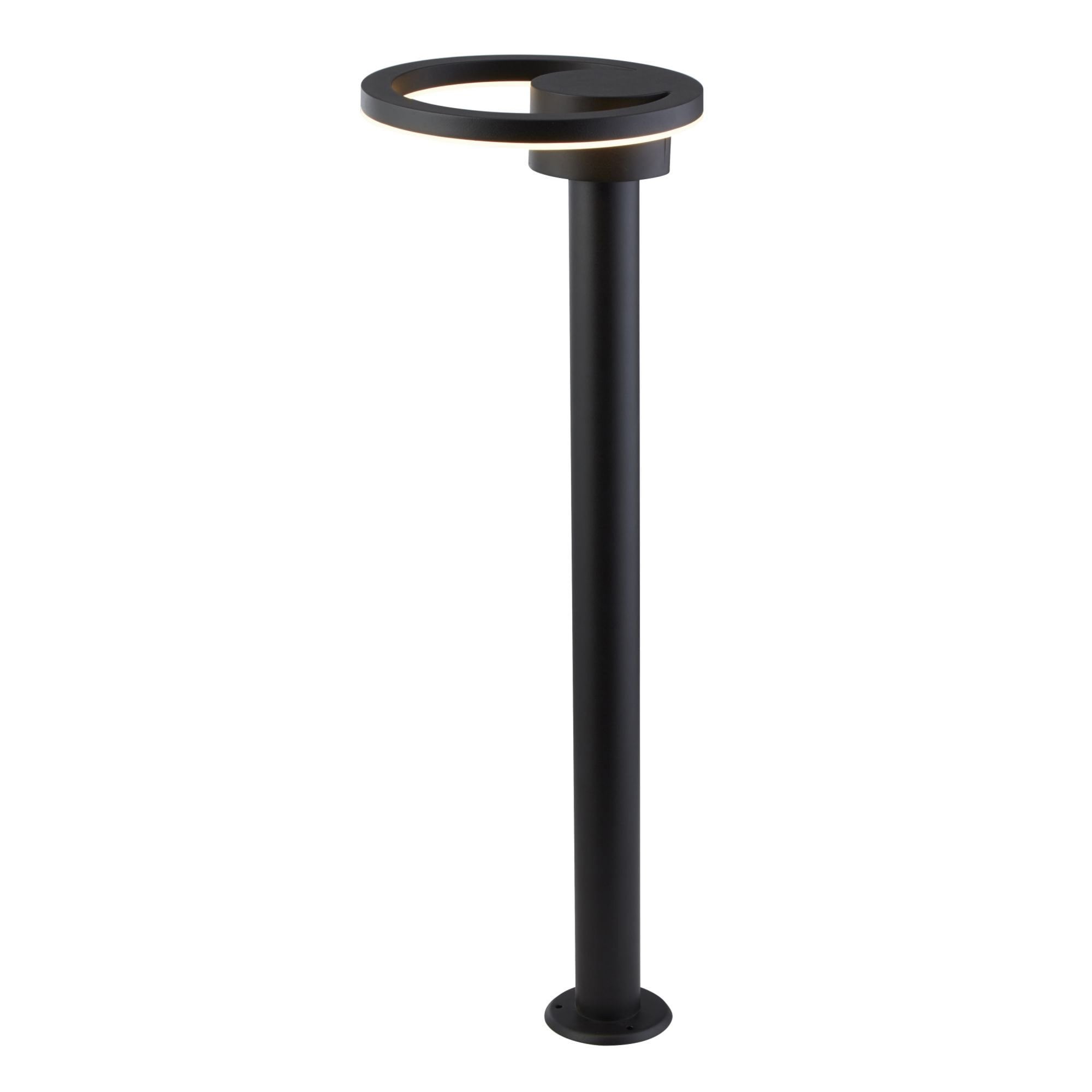 Searchlight Newark LED Outdoor Post - Black with Frosted Diffuser - IP44