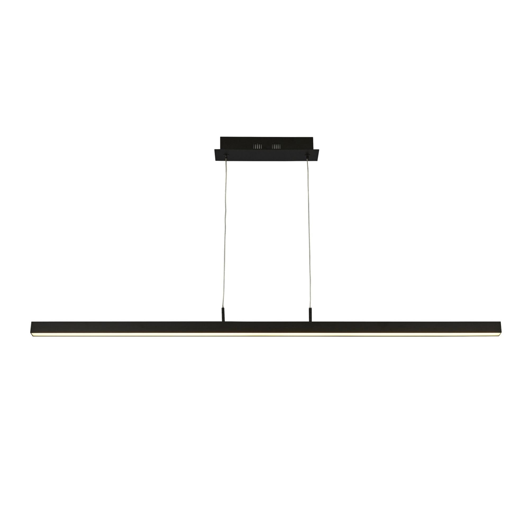 Searchlight Taylor LED Bar Pendant Ceiling Light - Matt Black
