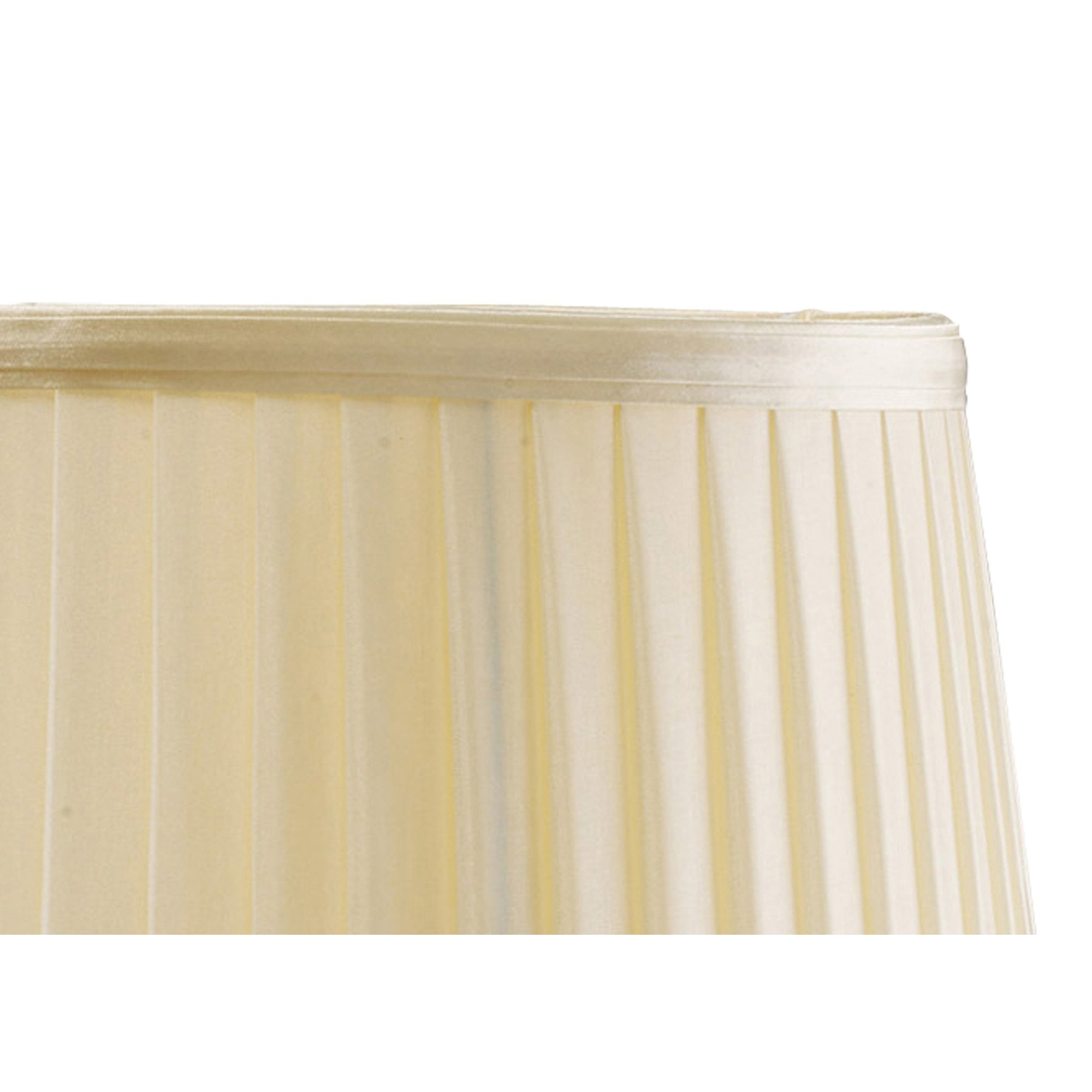 Diyas ILS31220 Willow Fabric Shade - Cream 26/30cm - Shade Only