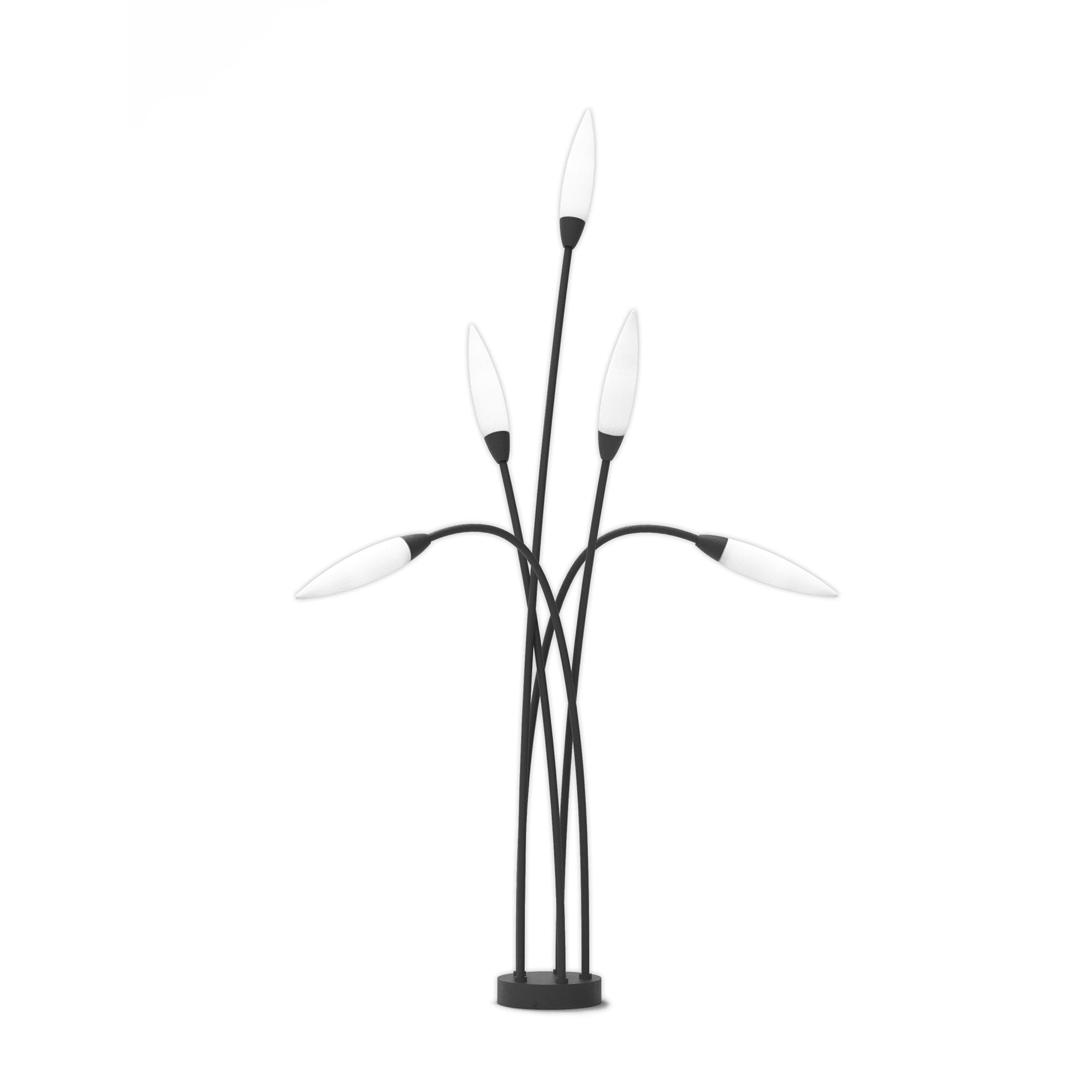Mantra Espiga Floor Lamp 5 x G9 IP65 - Anthracite