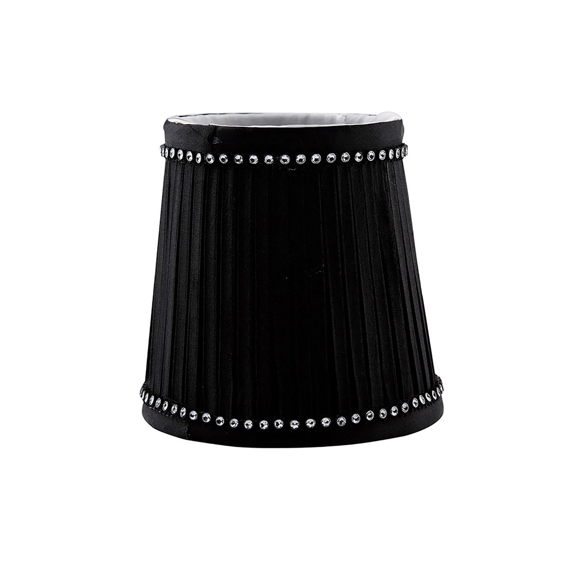 Diyas ILS10641 Rada Fabric Shade - Black 8.5/11cm - Shade Only