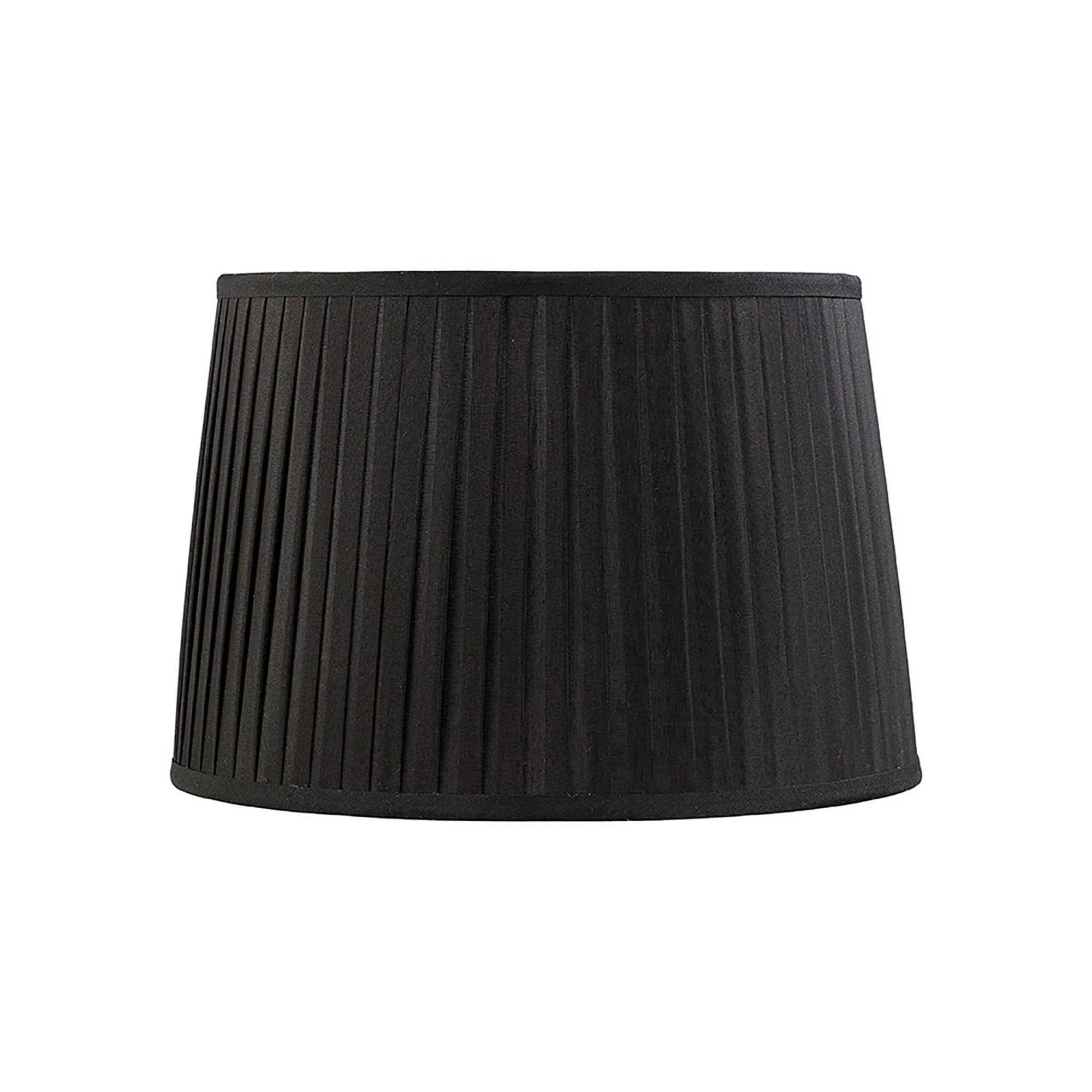 Diyas ILS20204 Stella Round Shade - Black 30/35cm - Shade Only