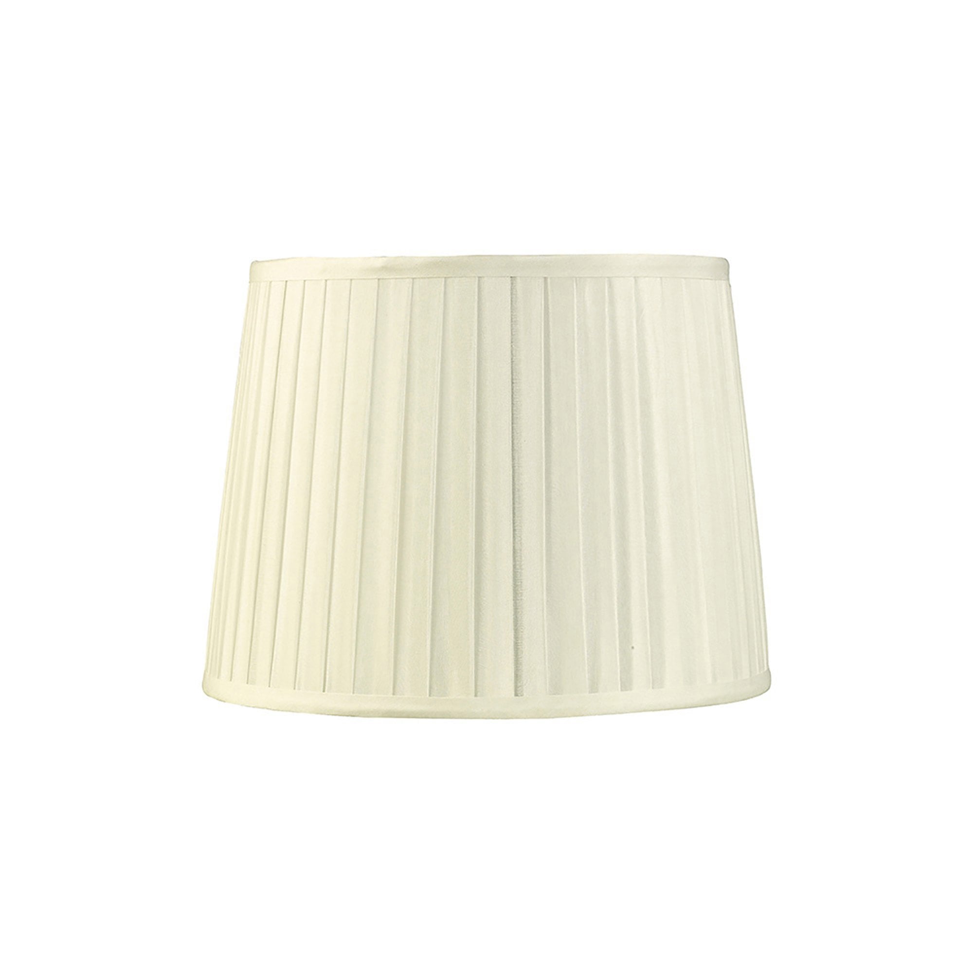 Diyas ILS20208 Stella Round Shade - Ivory 25/30cm - Shade Only