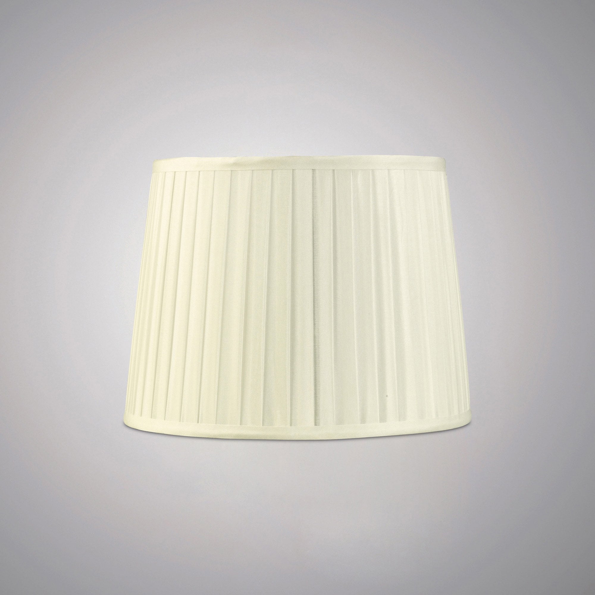 Diyas ILS20208 Stella Round Shade - Ivory 25/30cm - Shade Only