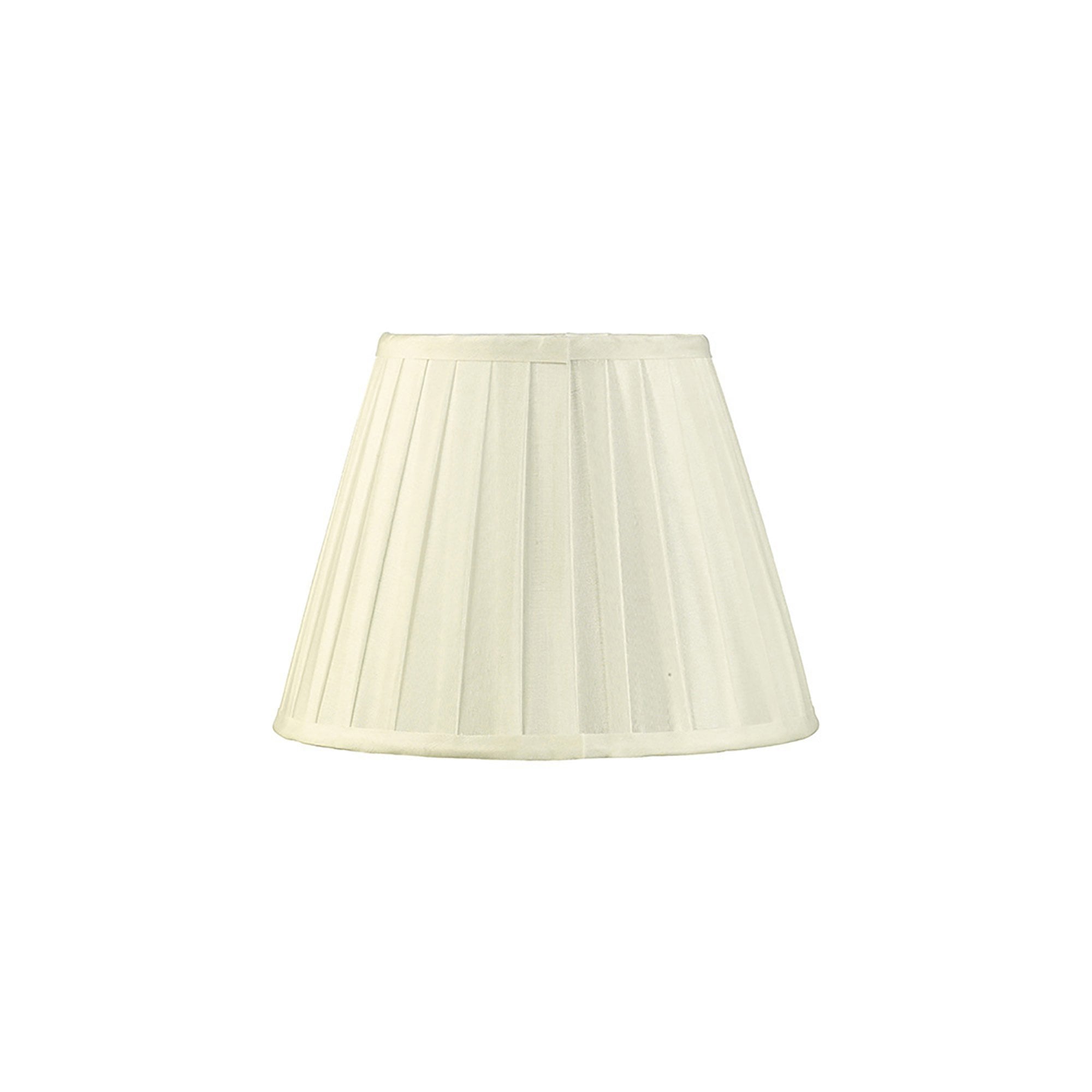 Diyas ILS20207 Stella Round Shade - Ivory 15/25cm - Shade Only