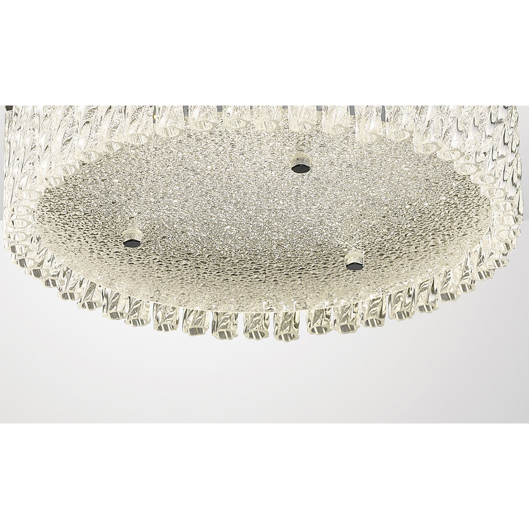 Diyas IL80054 Aiden Small Round Ceiling 18W 1600lm LED 4200K Polished Chrome/Crystal