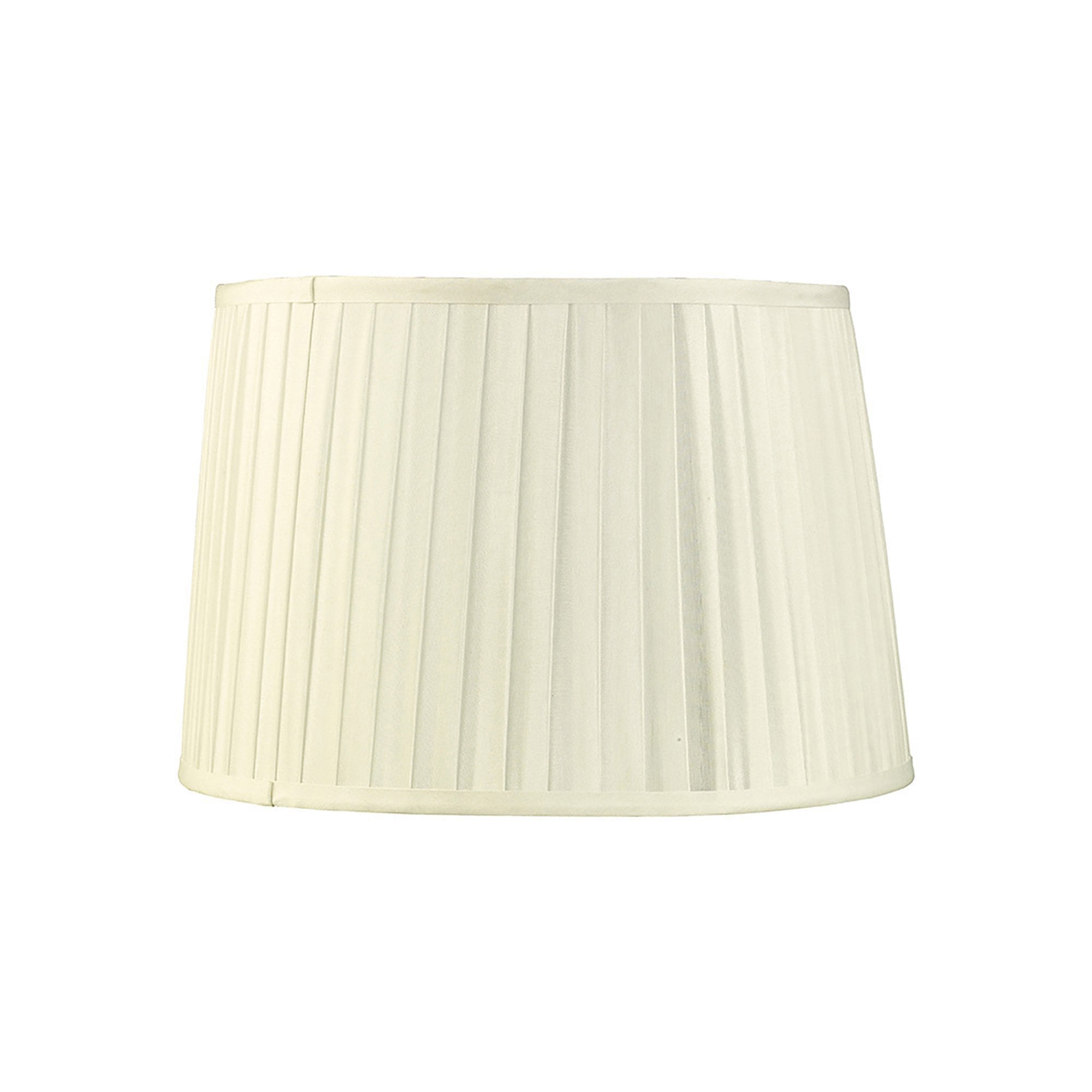 Diyas ILS20209 Stella Round Shade - Ivory 30/35cm - Shade Only