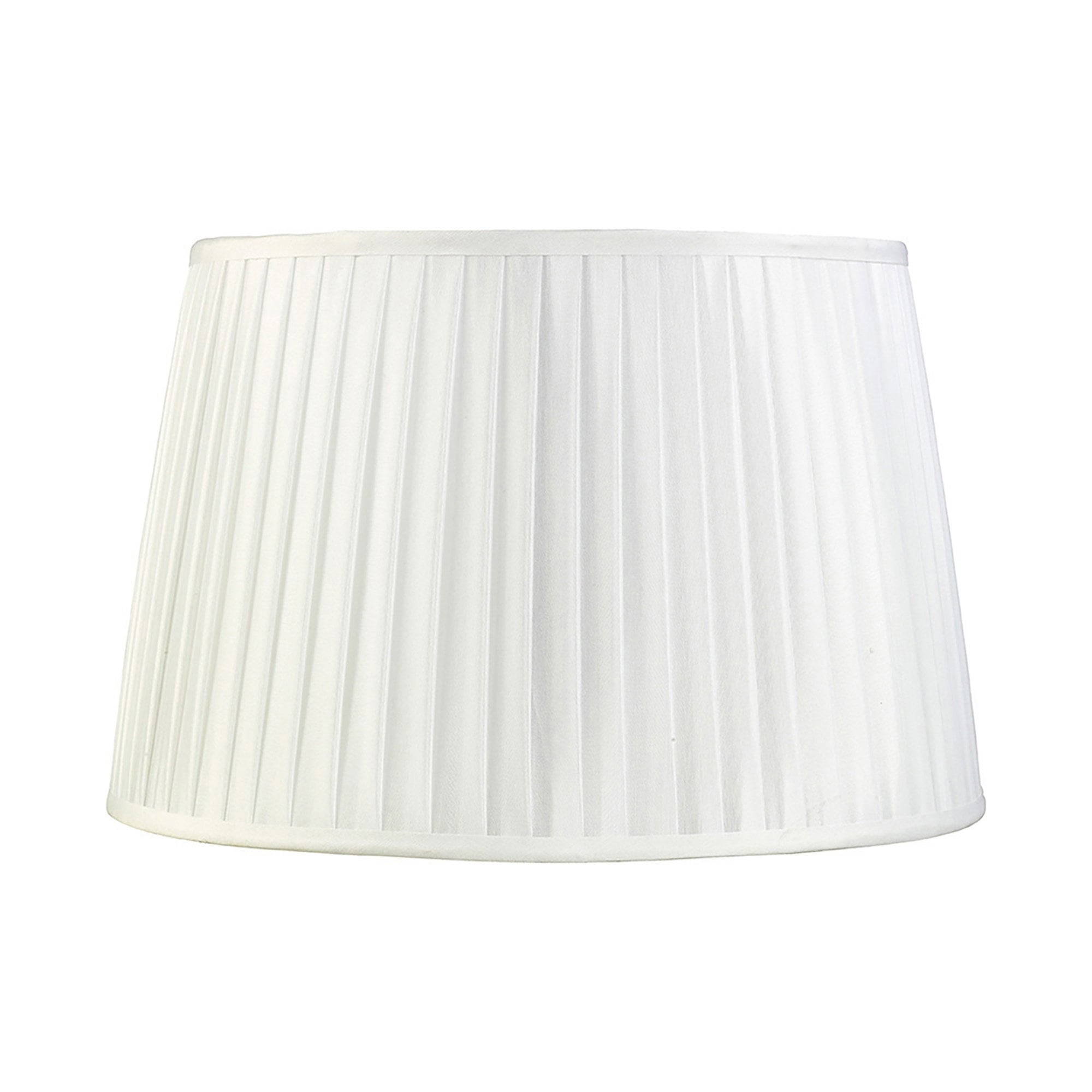 Diyas ILS20215 Stella Round Shade - White 35/40cm - Shade Only