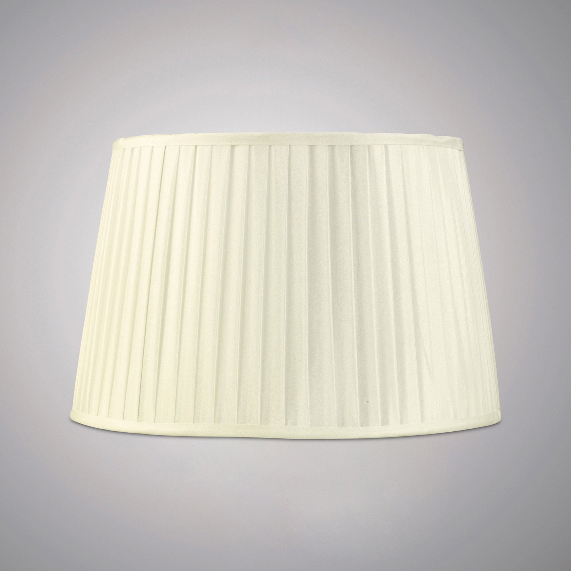 Diyas ILS20210 Stella Round Shade - Ivory 35/40cm - Shade Only