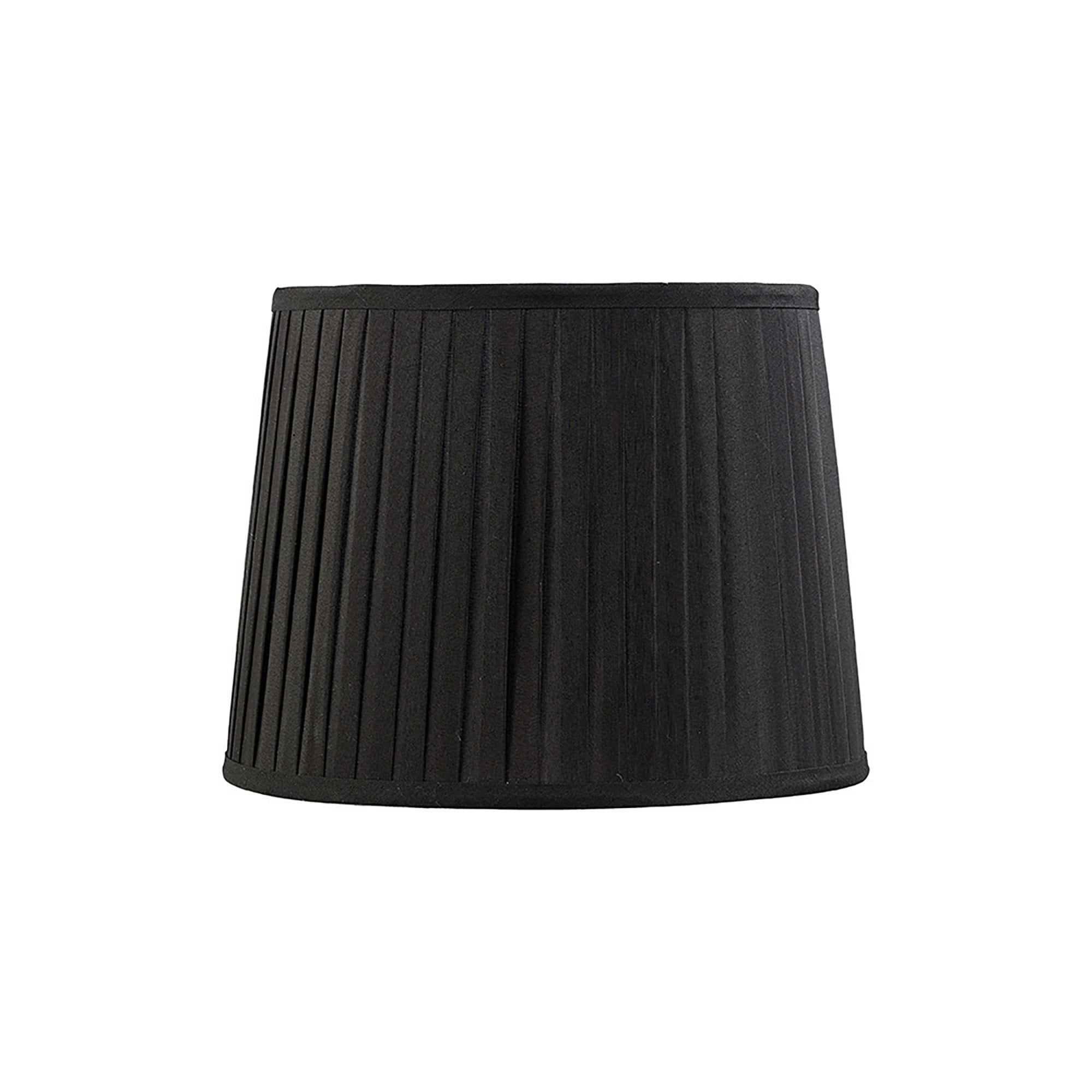 Diyas ILS20203 Stella Round Shade - Black 25/30cm - Shade Only