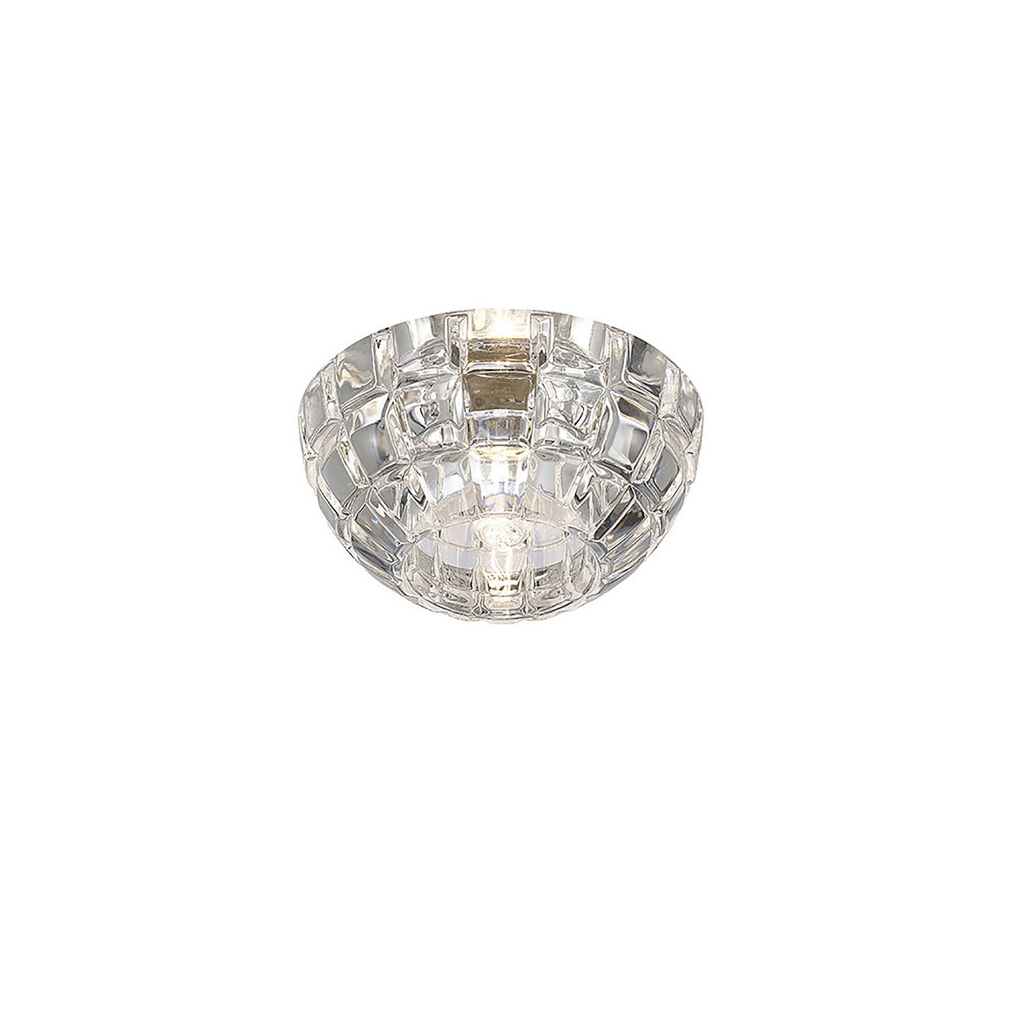 Diyas IL31840CH Ria G9 Dome Downlight Polished Chrome/Crystal