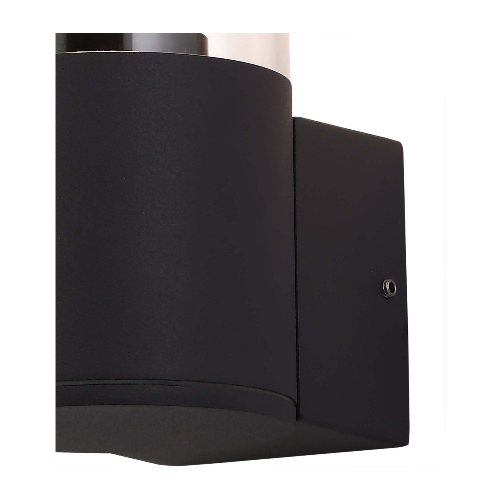 Fabula Harwater Single Wall Lamp - Anthracite & Clear PC - IP54