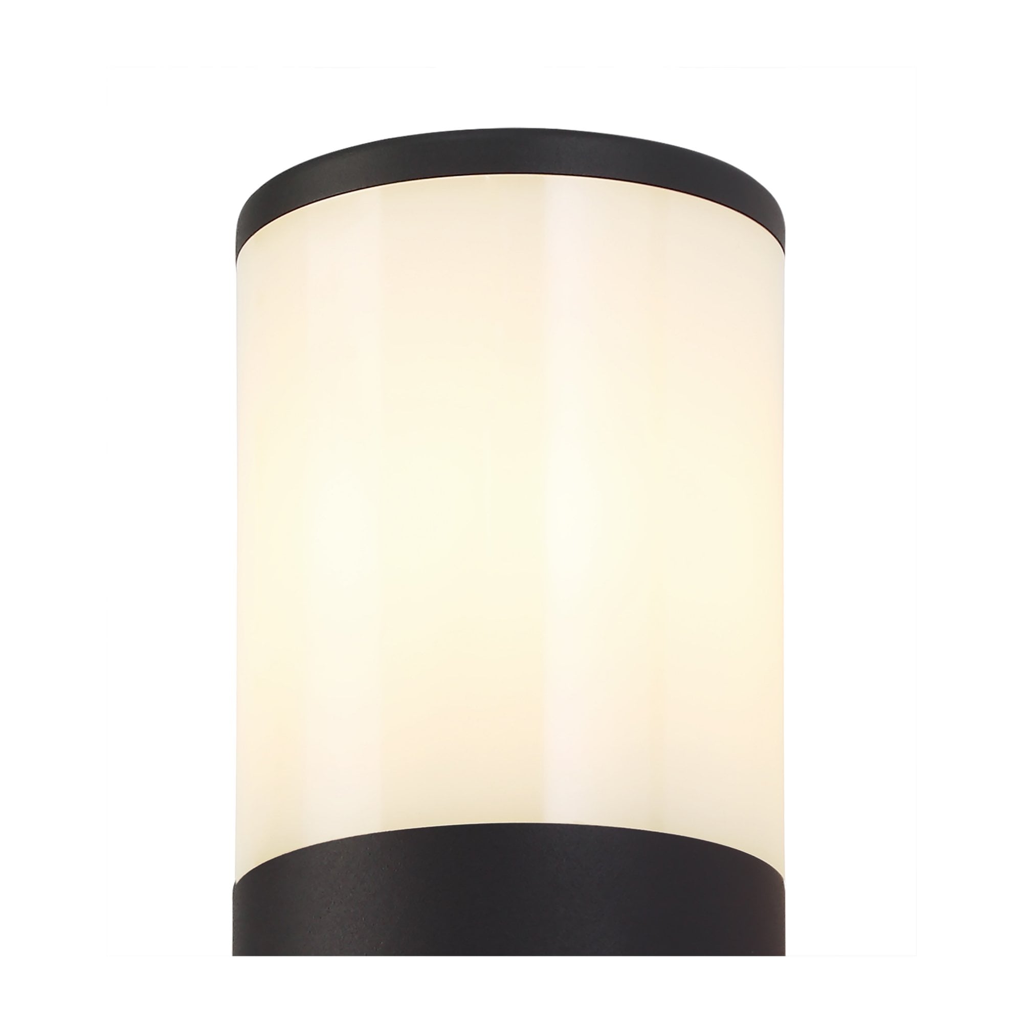 Fabula Harwater 2 Light Wall Lamp - Anthracite & Opal PC - IP54