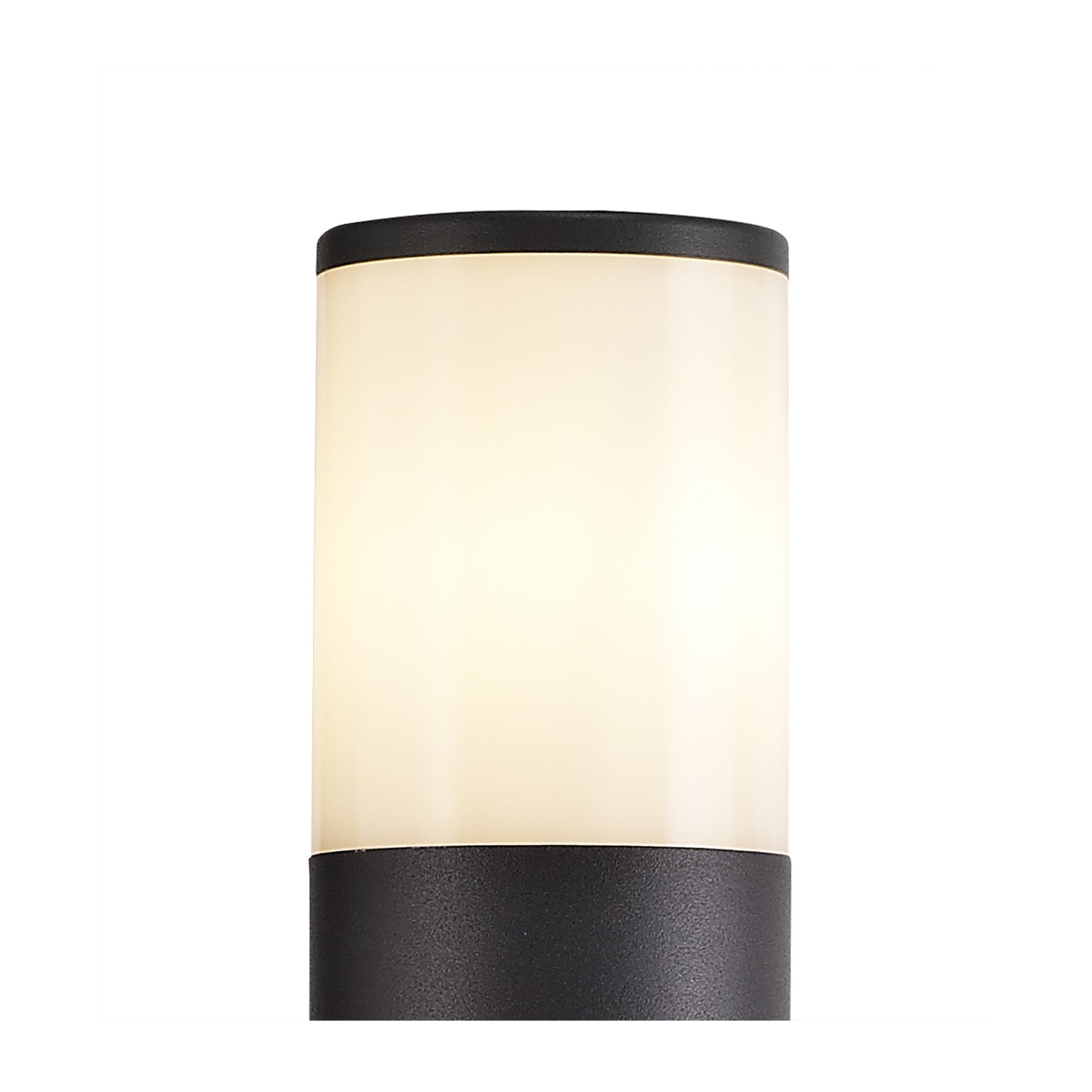Fabula Harwater Single 90cm Post Lamp - Anthracite & Opal PC - IP54