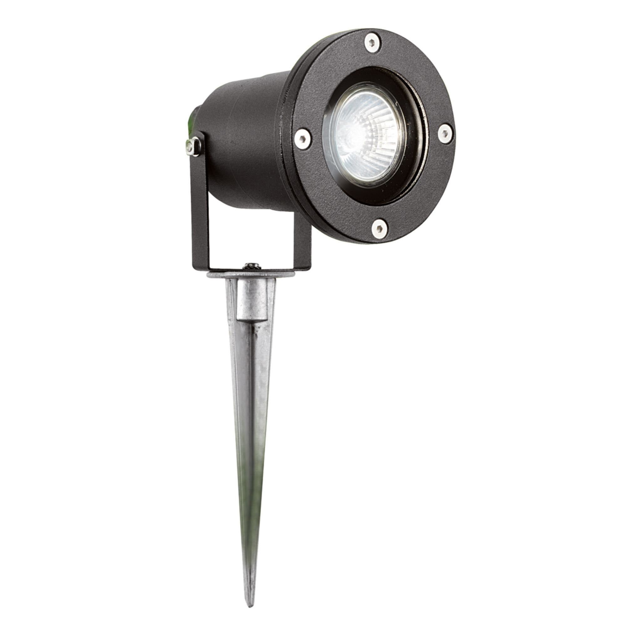 Searchlight Southbank Outdoor Spotlight - Black - IP65