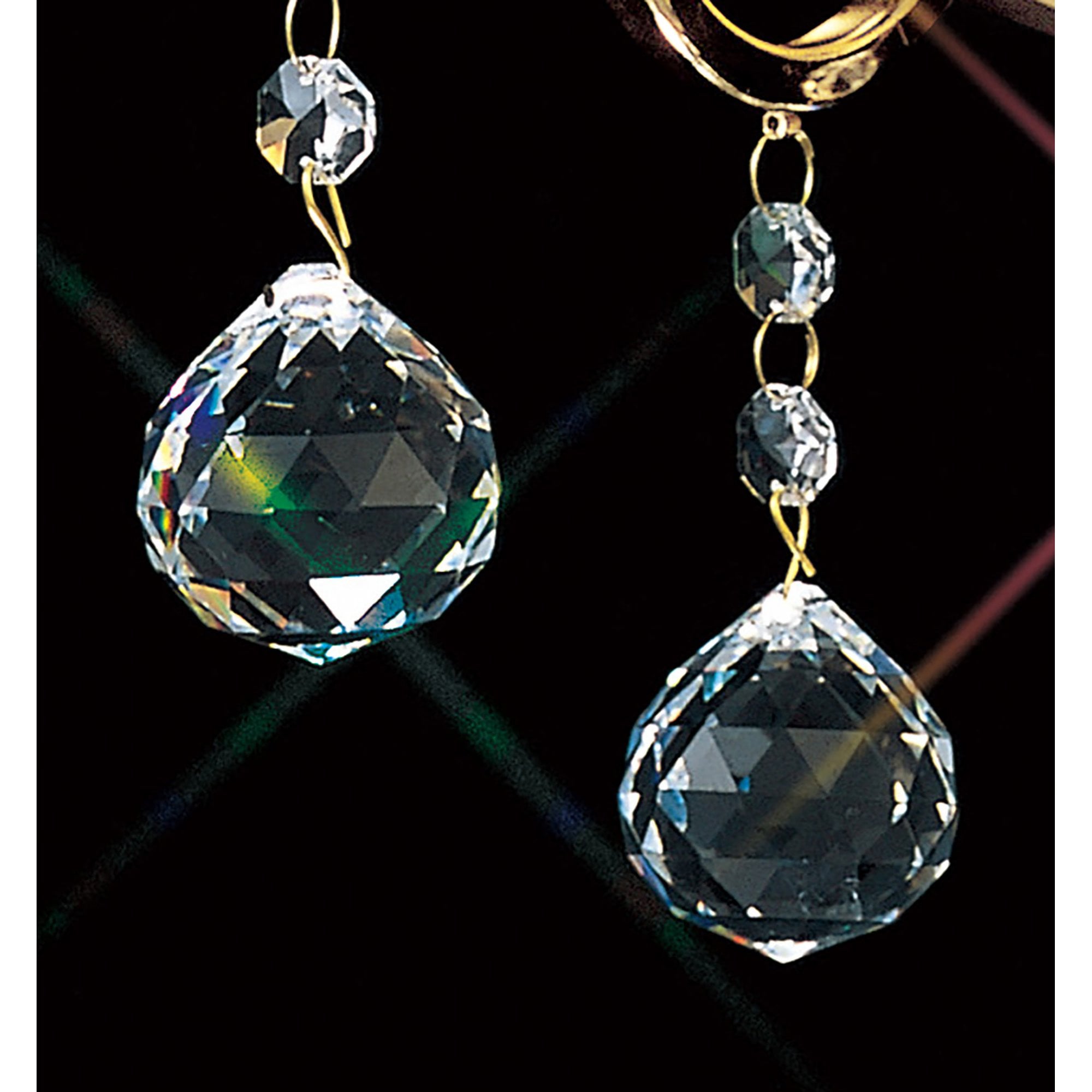 Diyas IL30212 Bianco Wall Light Switched 2 Light French Gold/Crystal