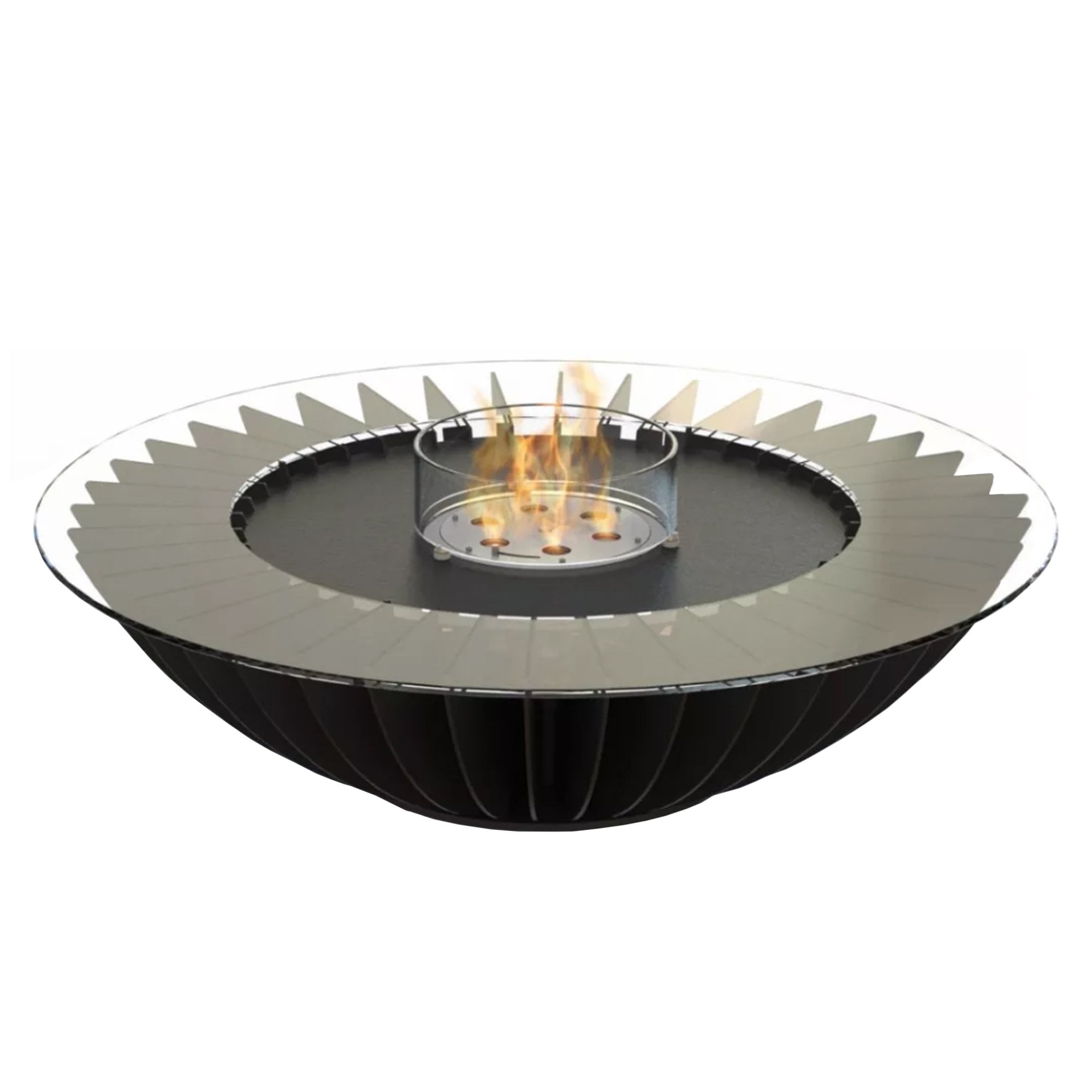 Glammfire Cosmo 13 - Bioethanol Premium Fire - Black