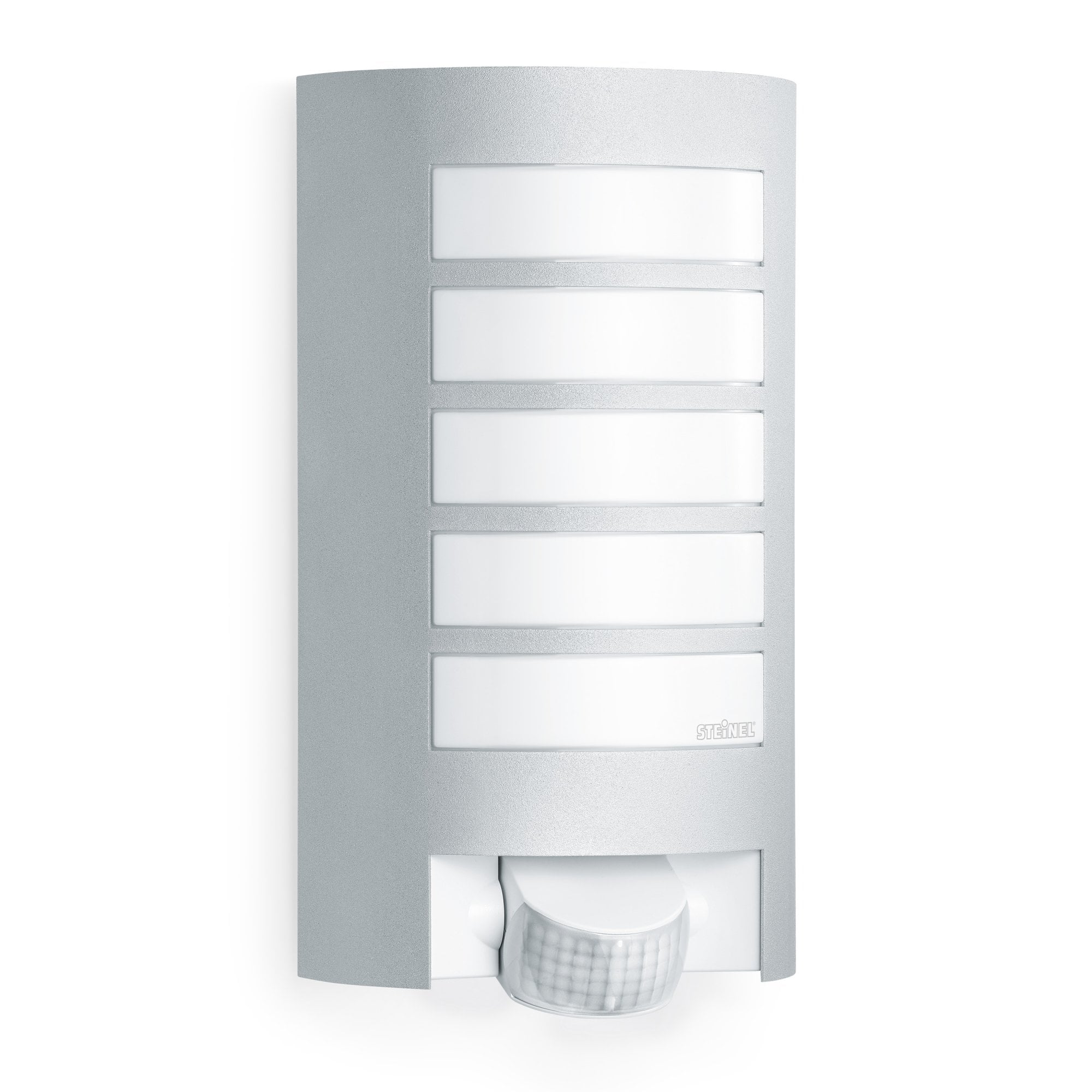 Steinel L 12 Wall light with PIR - Silver