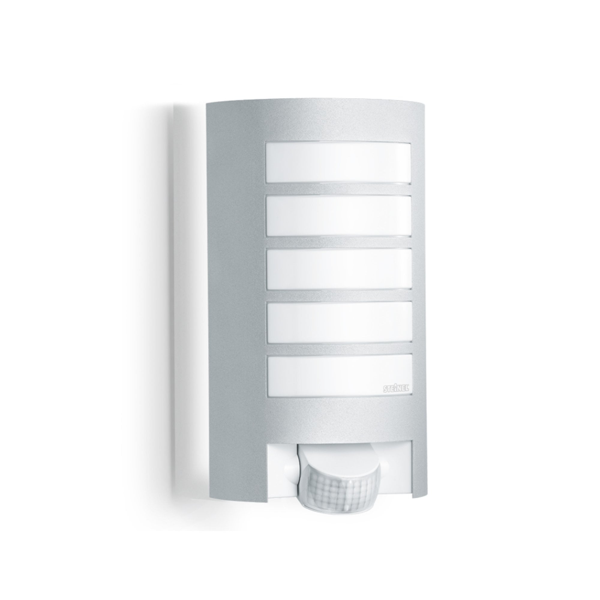 Steinel L 12 Wall light with PIR - Silver