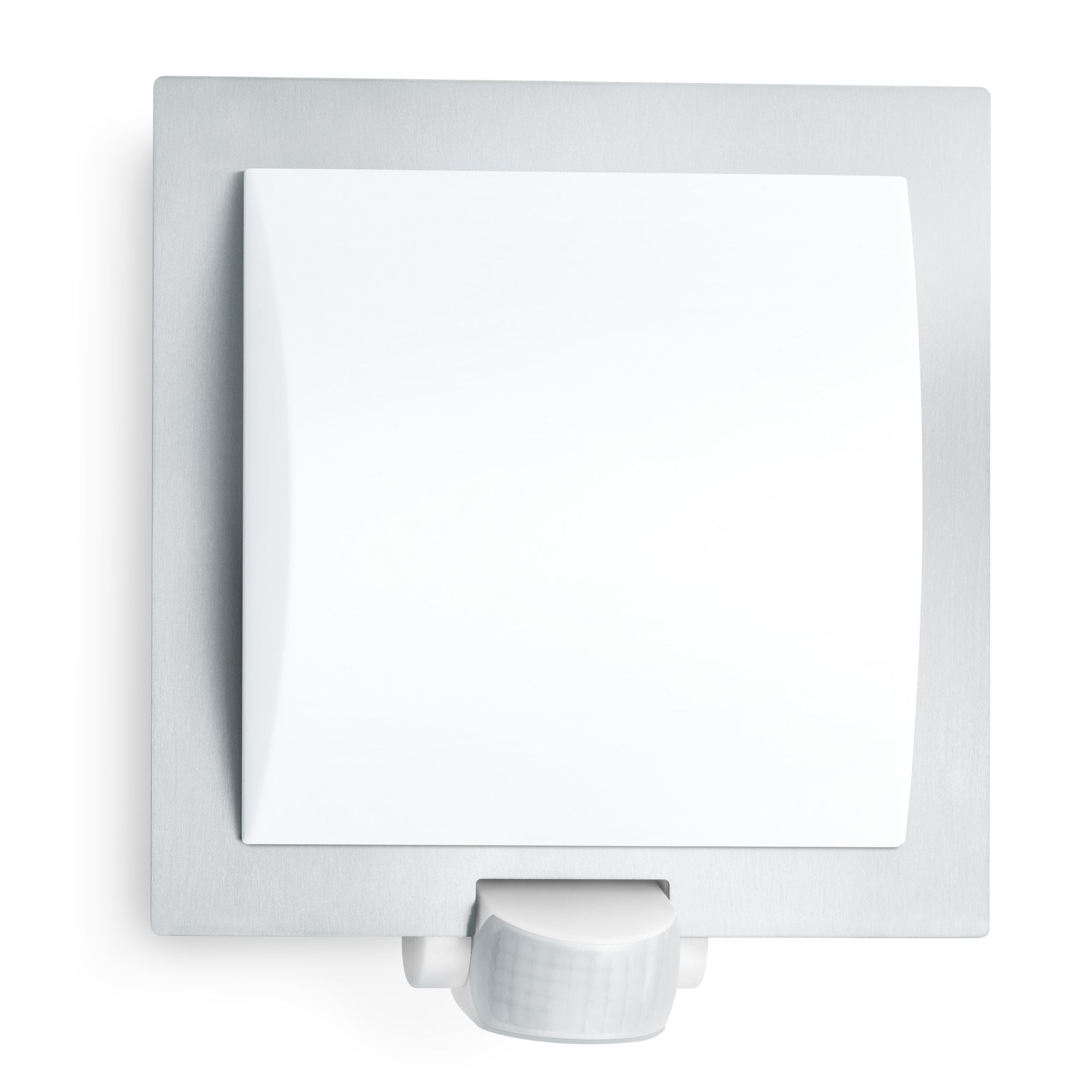 Steinel L 20 Wall light with PIR - square - Silver