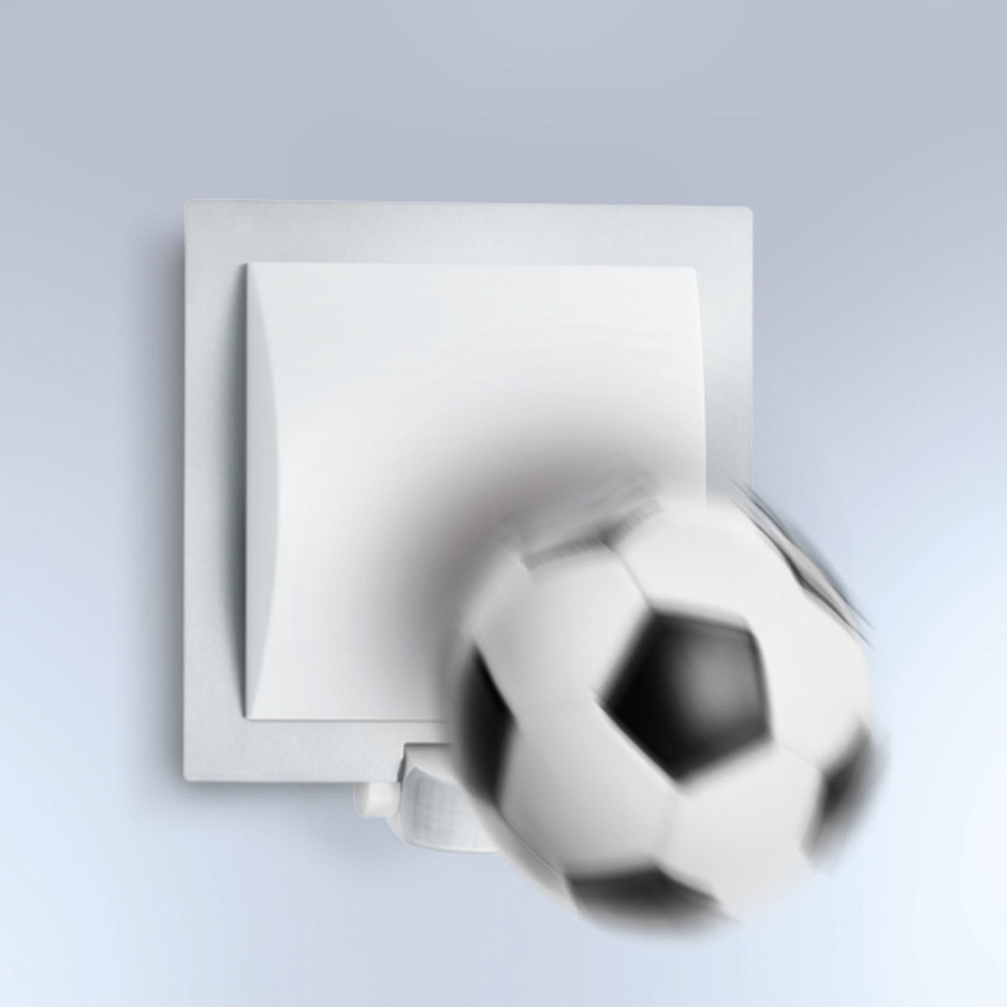 Steinel L 20 Wall light with PIR - square - Silver