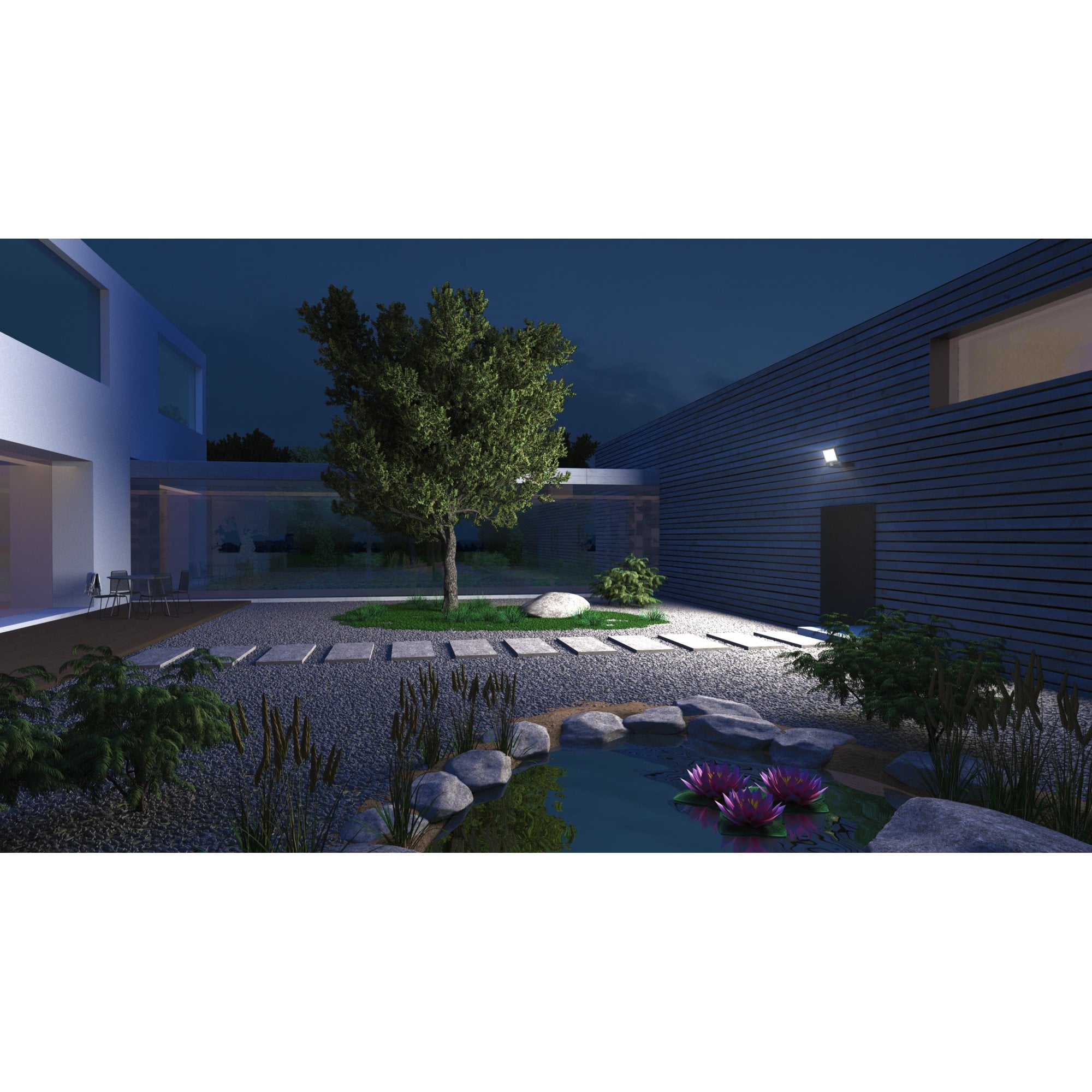 Steinel XLED ONE XL White - LED Floodlight WITHOUT Sensor