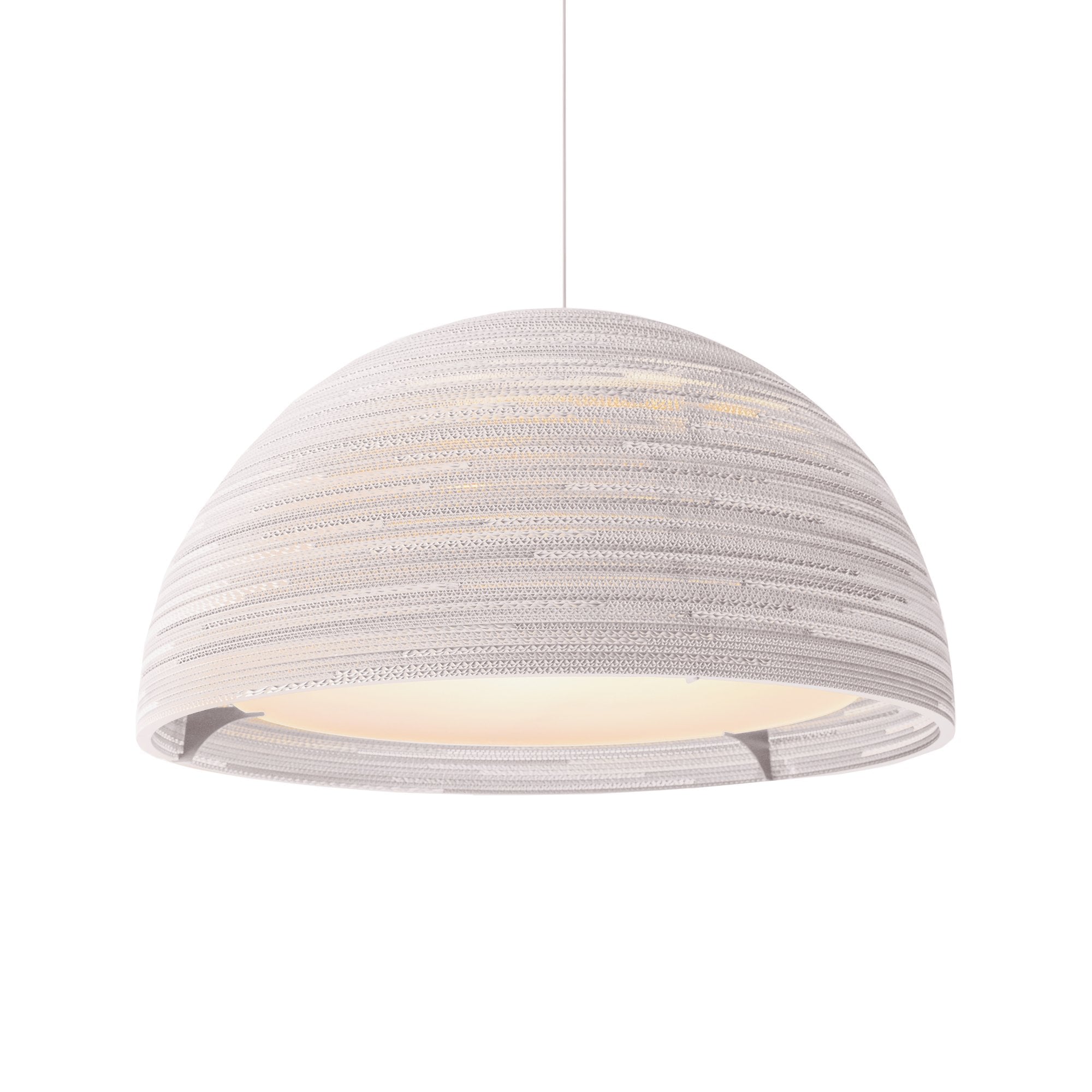 Graypants Scraplights Dome 36 Pendant - White - 92cm Diameter