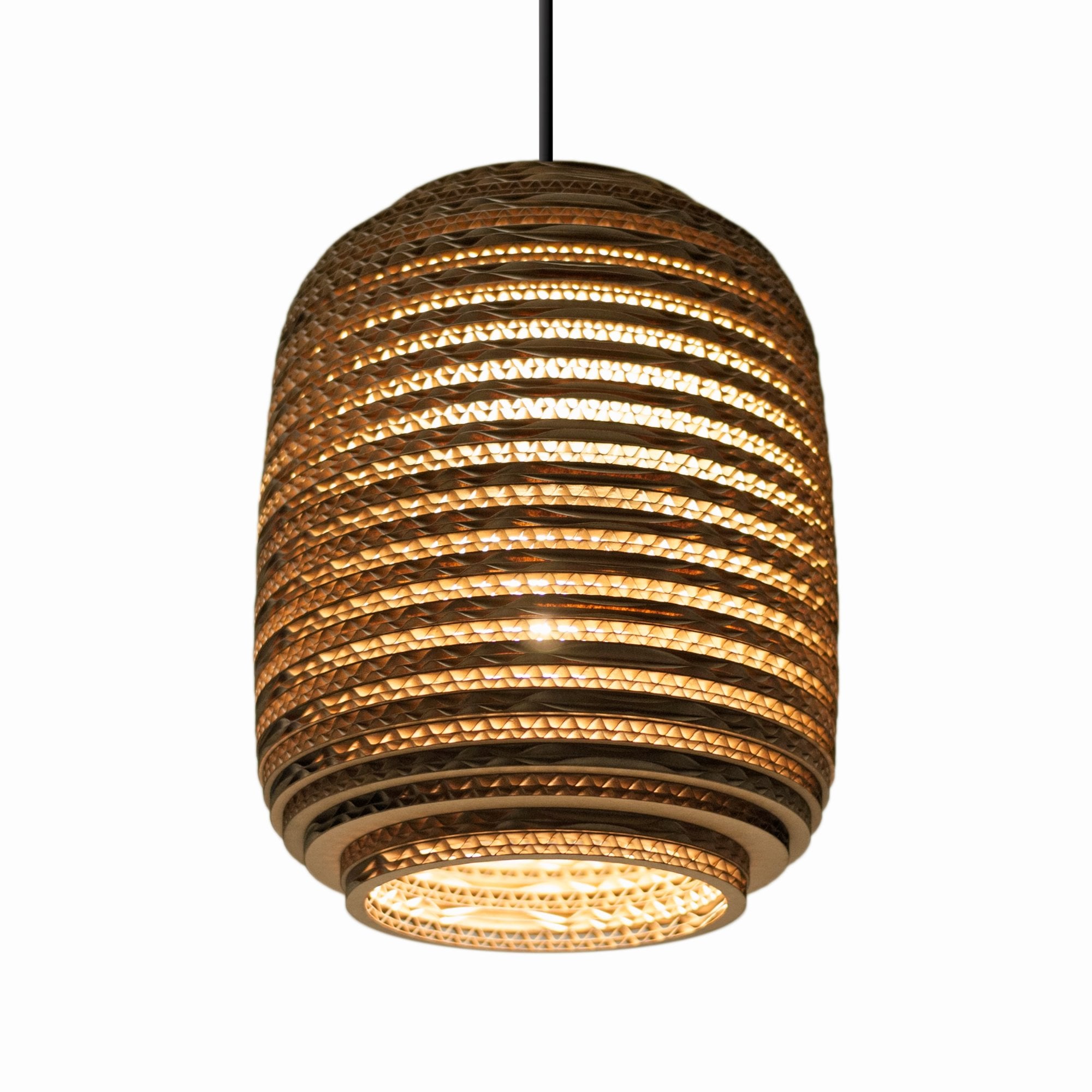 Graypants Scraplights Ausi 8 Pendant - Natural - 19cm Diameter