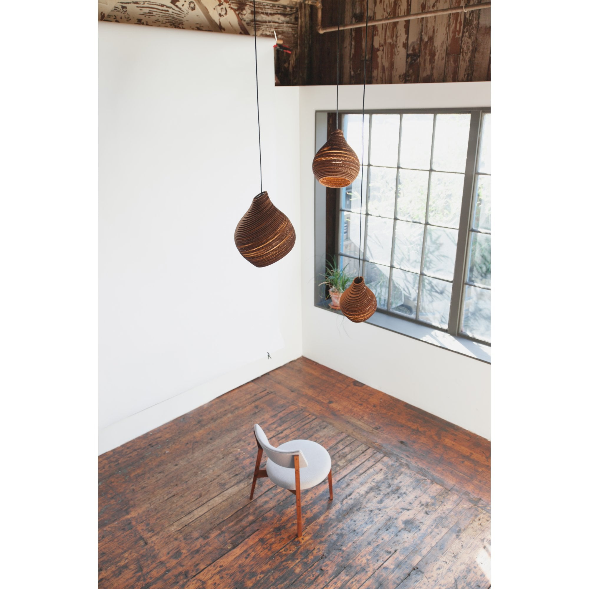 Graypants Scraplights Hive 12 Pendant - Natural - 30cm Diameter