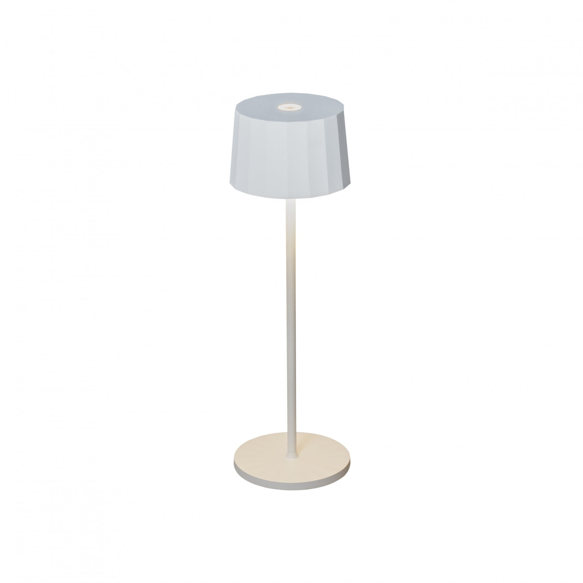 Konstsmide Positano LED Table Lamp with USB - Matt White