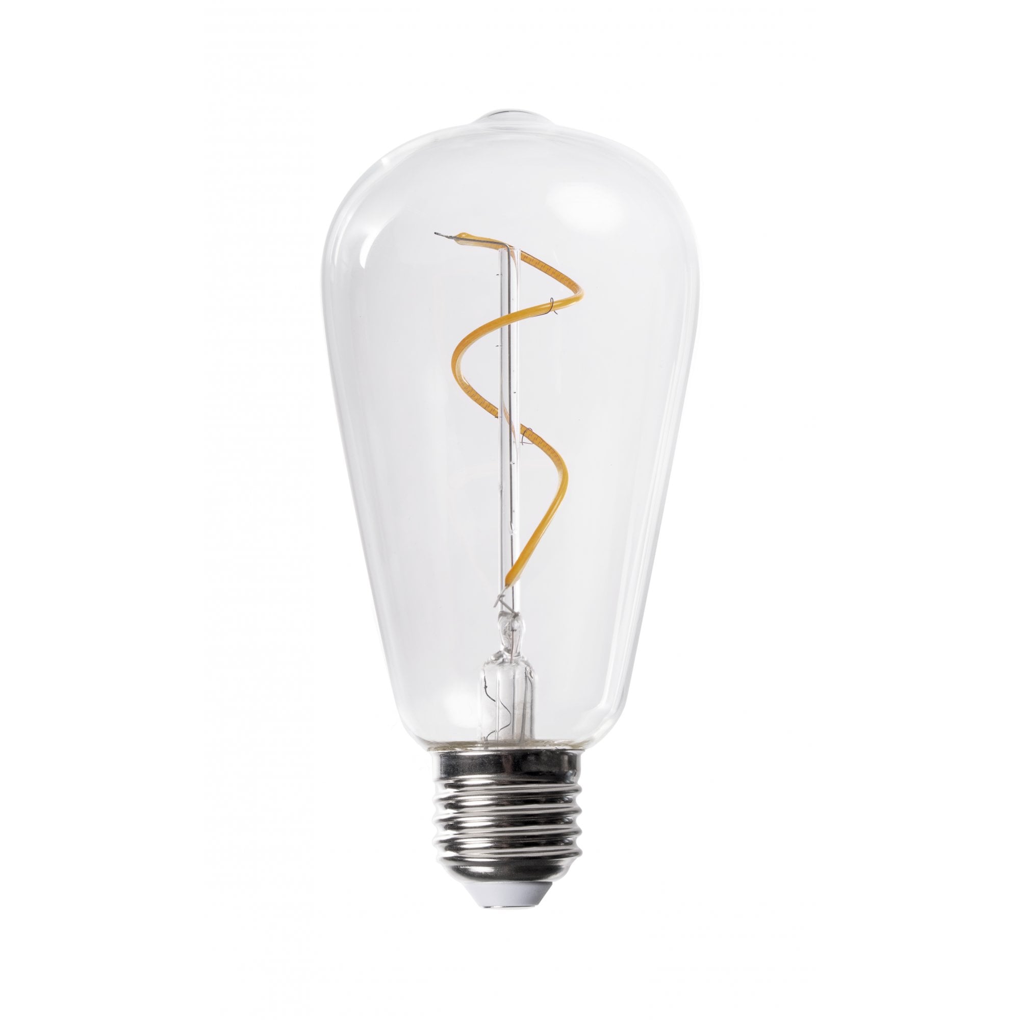 Humble ST64 Low Voltage Swirl Bulb - Clear