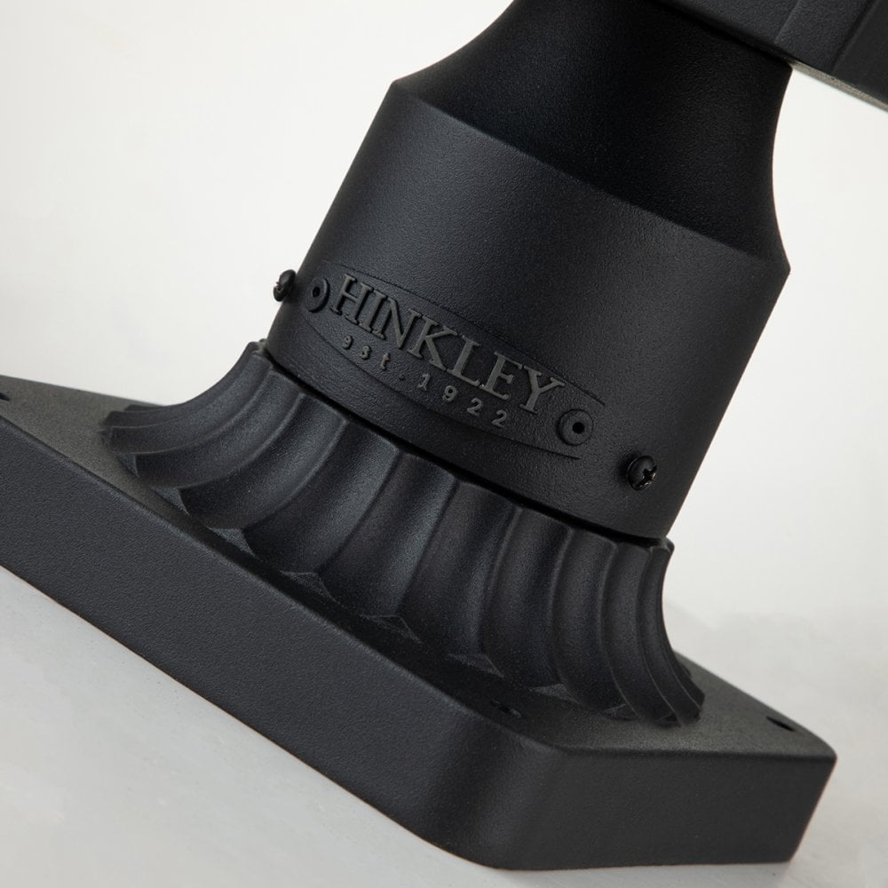 Quintiesse Alford Place 2 Light Pedestal Lantern - Museum Black