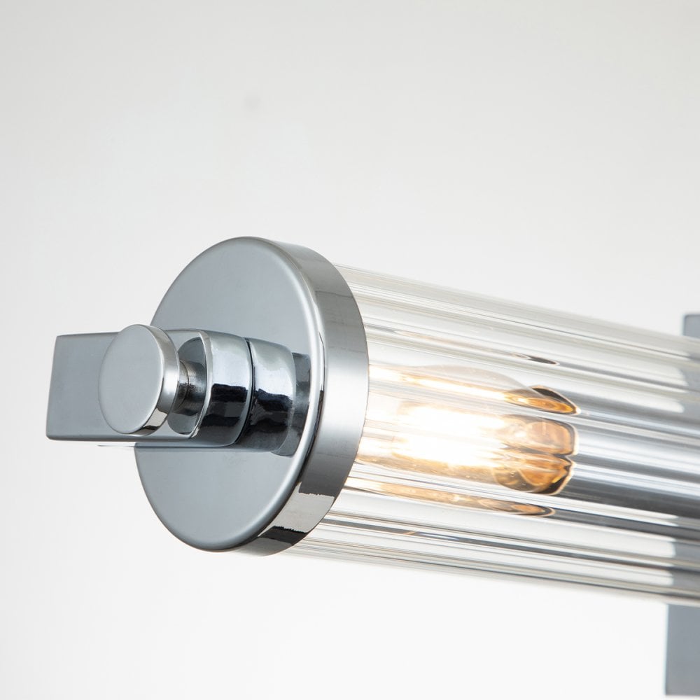 Quintiesse Azores 4 Light Bathroom Wall Light - Chrome