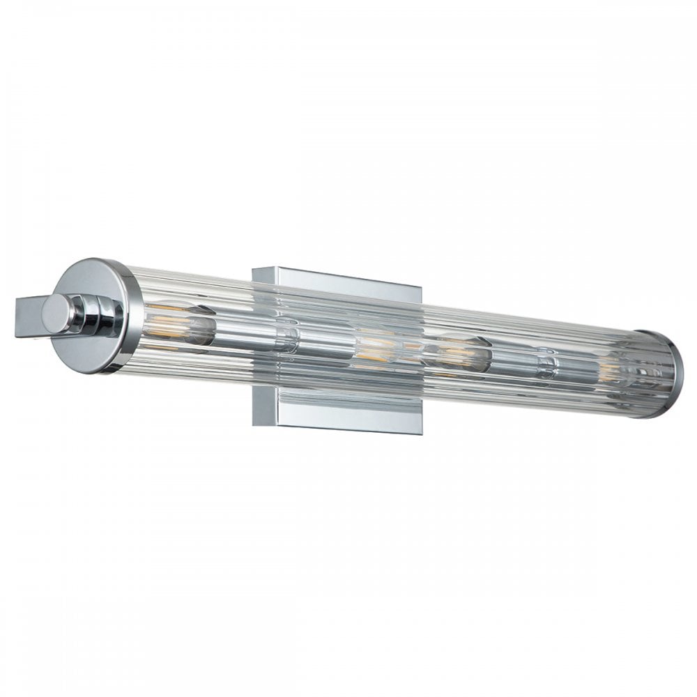Quintiesse Azores 4 Light Bathroom Wall Light - Chrome