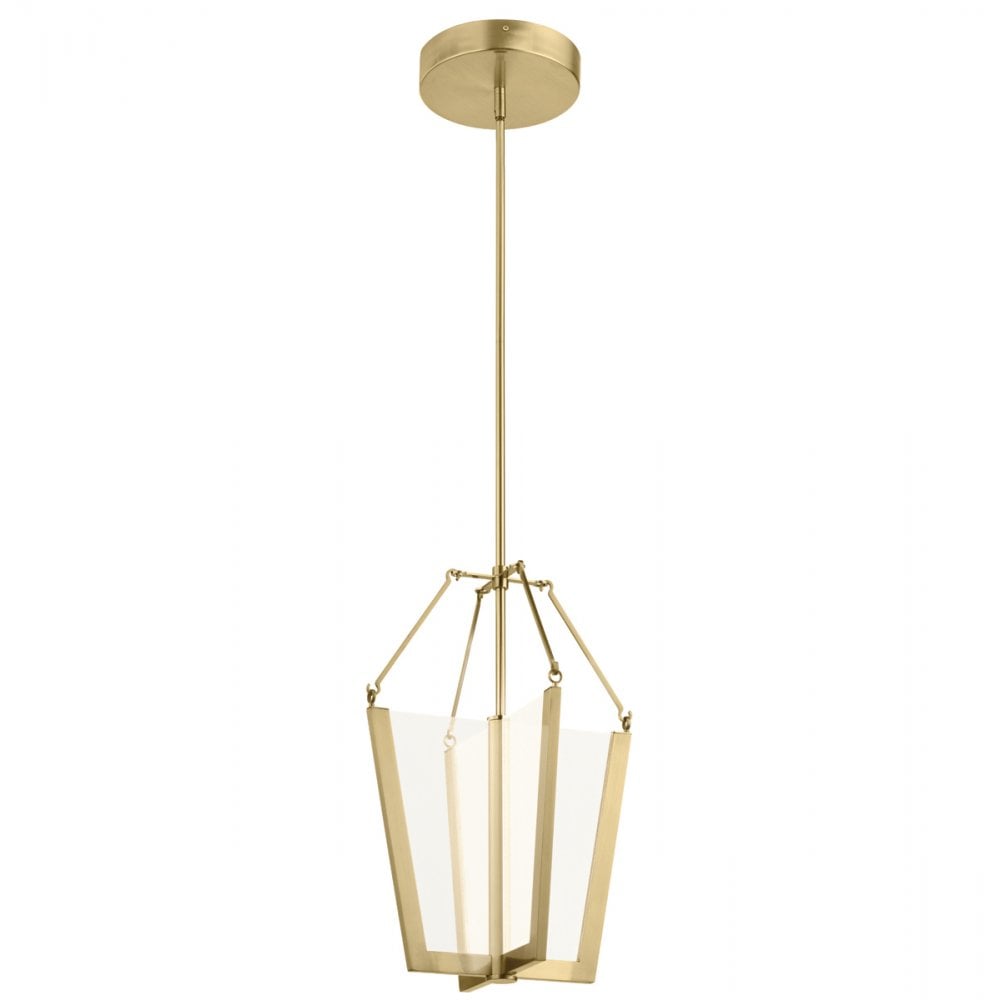 Quintiesse Calters Medium LED Pendant - Champagne Gold