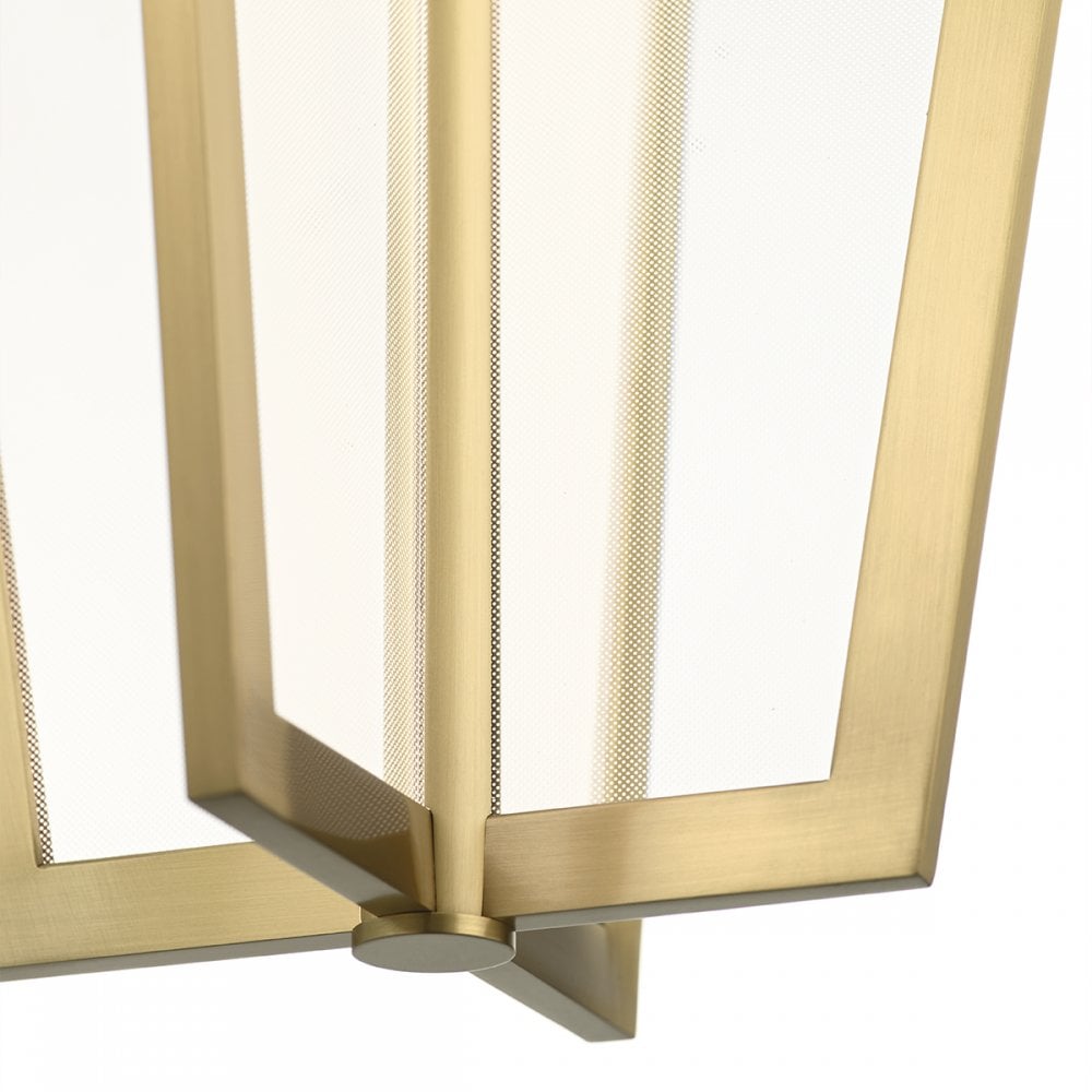 Quintiesse Calters Medium LED Pendant - Champagne Gold