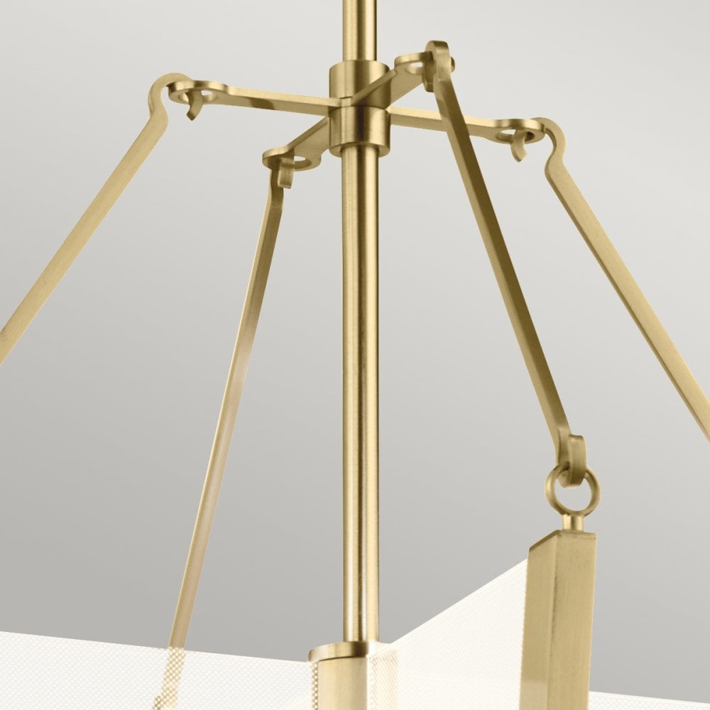 Quintiesse Calters Medium LED Pendant - Champagne Gold