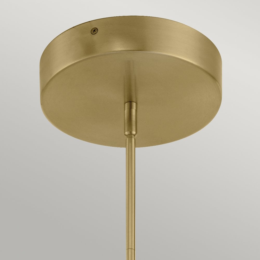 Quintiesse Calters LED Isle Pendant - Campagne Gold