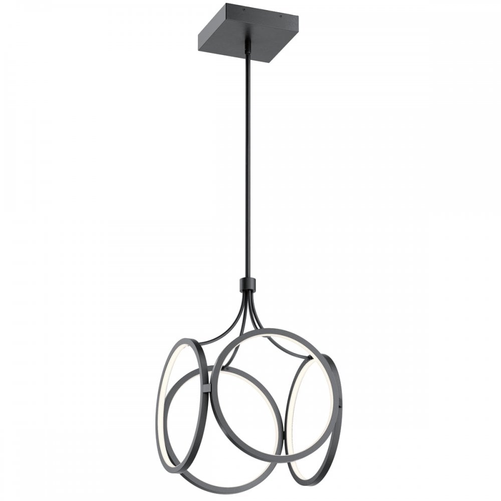 Quintiesse Ciri LED Pendant - Matte Black