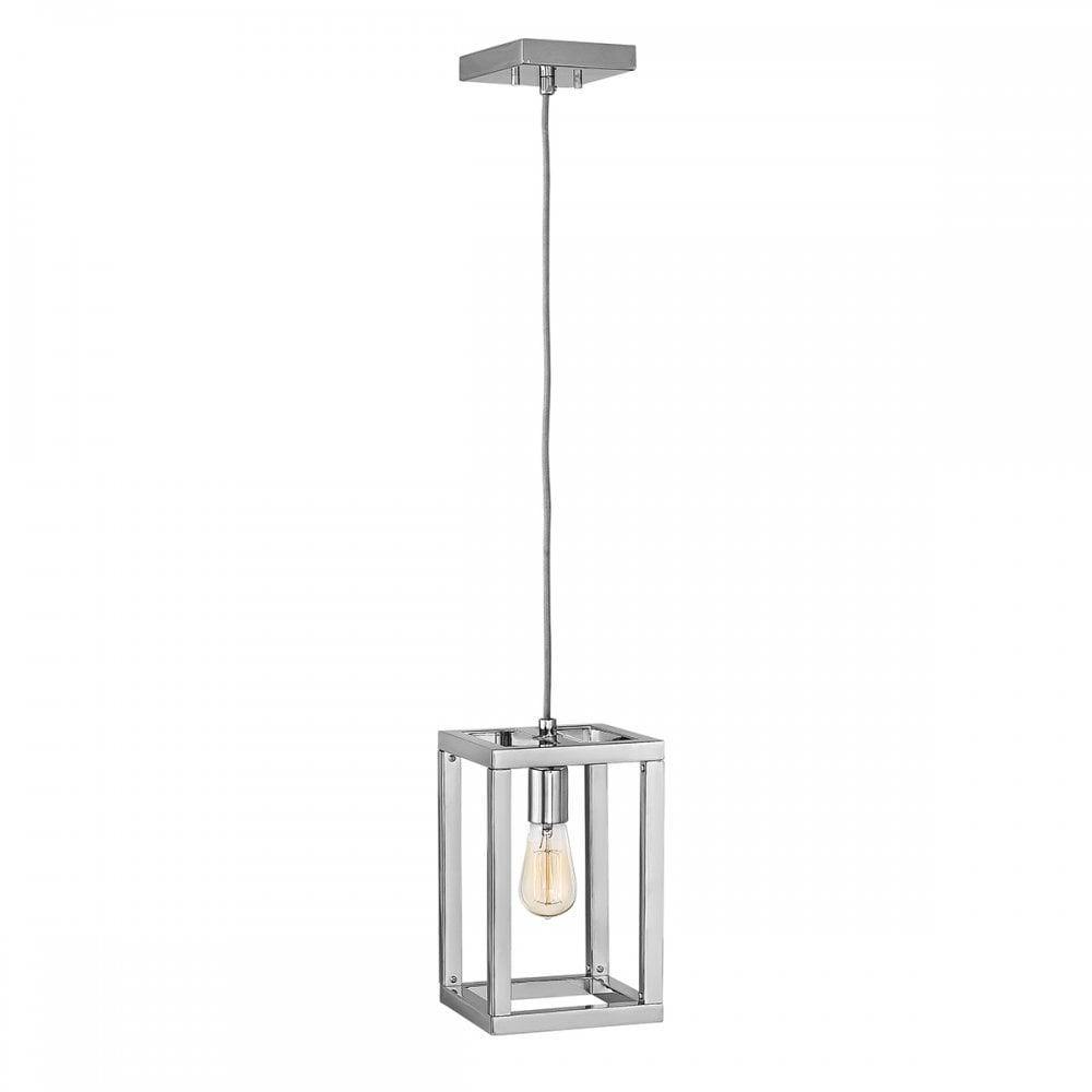 Quintiesse Ensemble Single Pendant / Wall Light - Polished Nickel